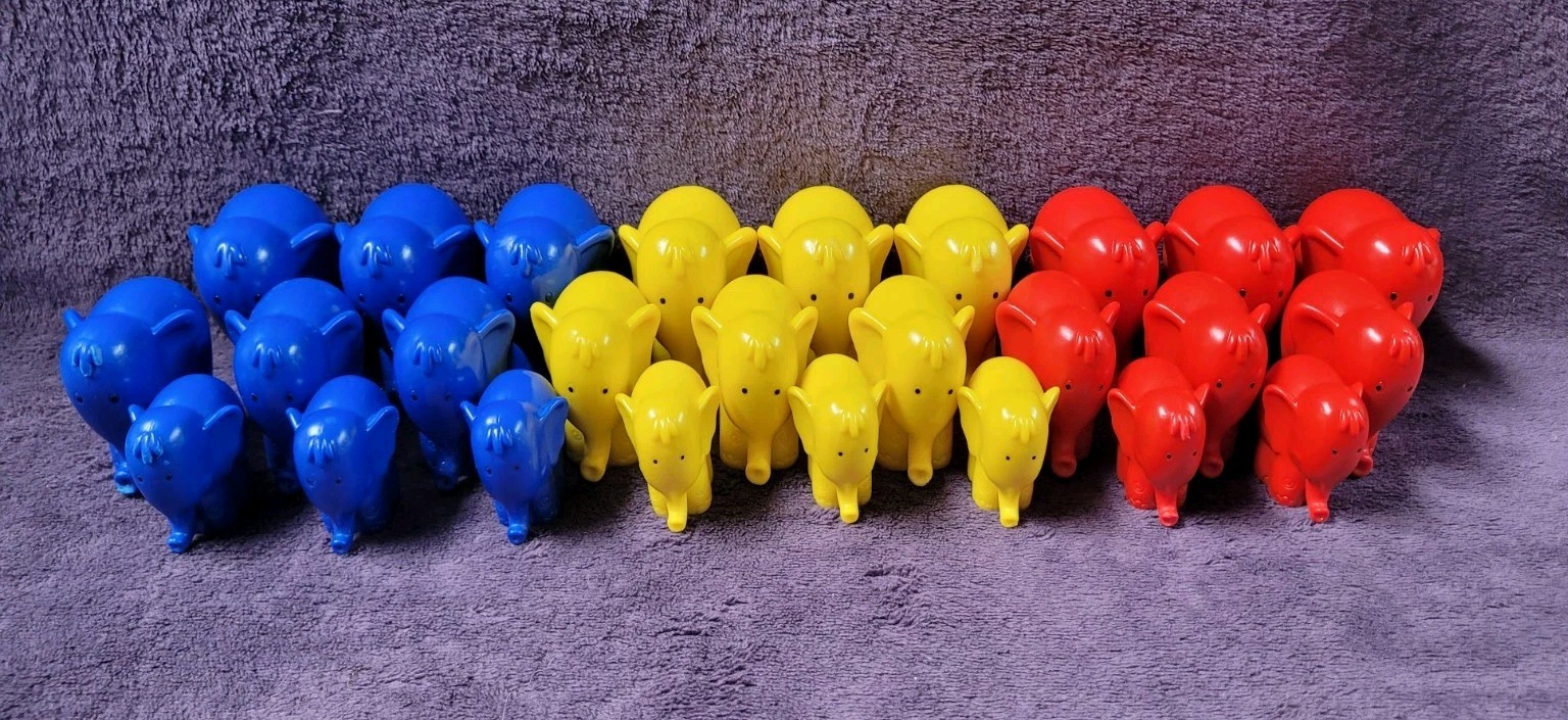 Lakeshore Math Elephants Sort Count Elephants 26 Pieces Replacement Pieces