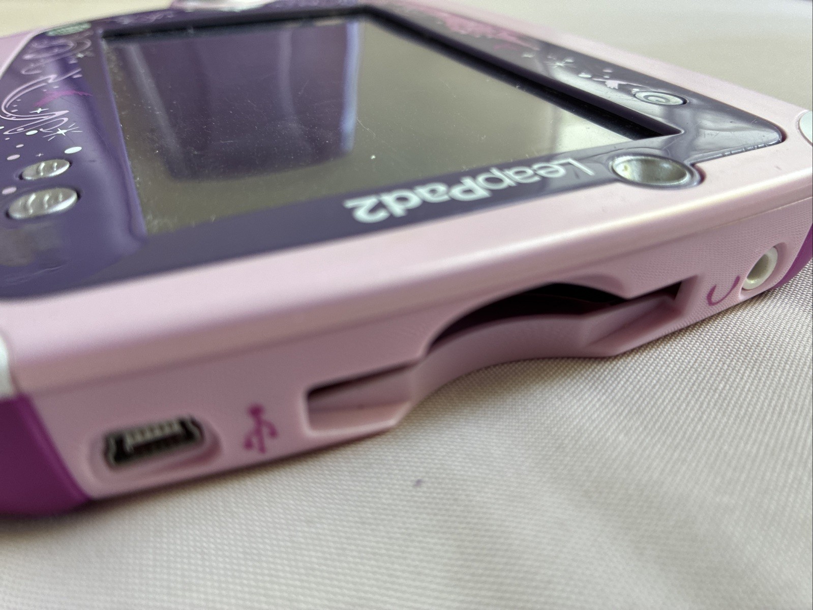LeapFrog LeapPad2 Explorer Disney Princess Tablet w/ Princess Case (No charger)