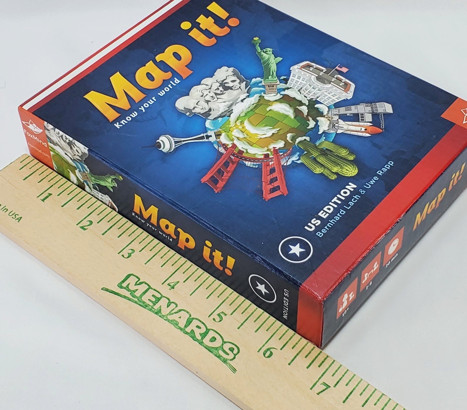 MAP IT! Game USA Edition Geography Learning Card Game ▪︎ Complete