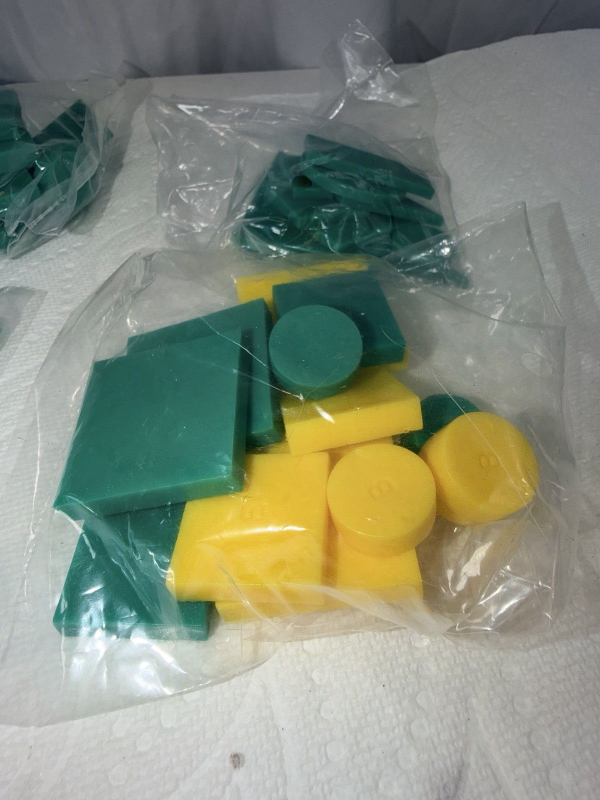 Math 2D Shapes Plastic Geometric Shapes Pattern Blocks Homeschooling READ