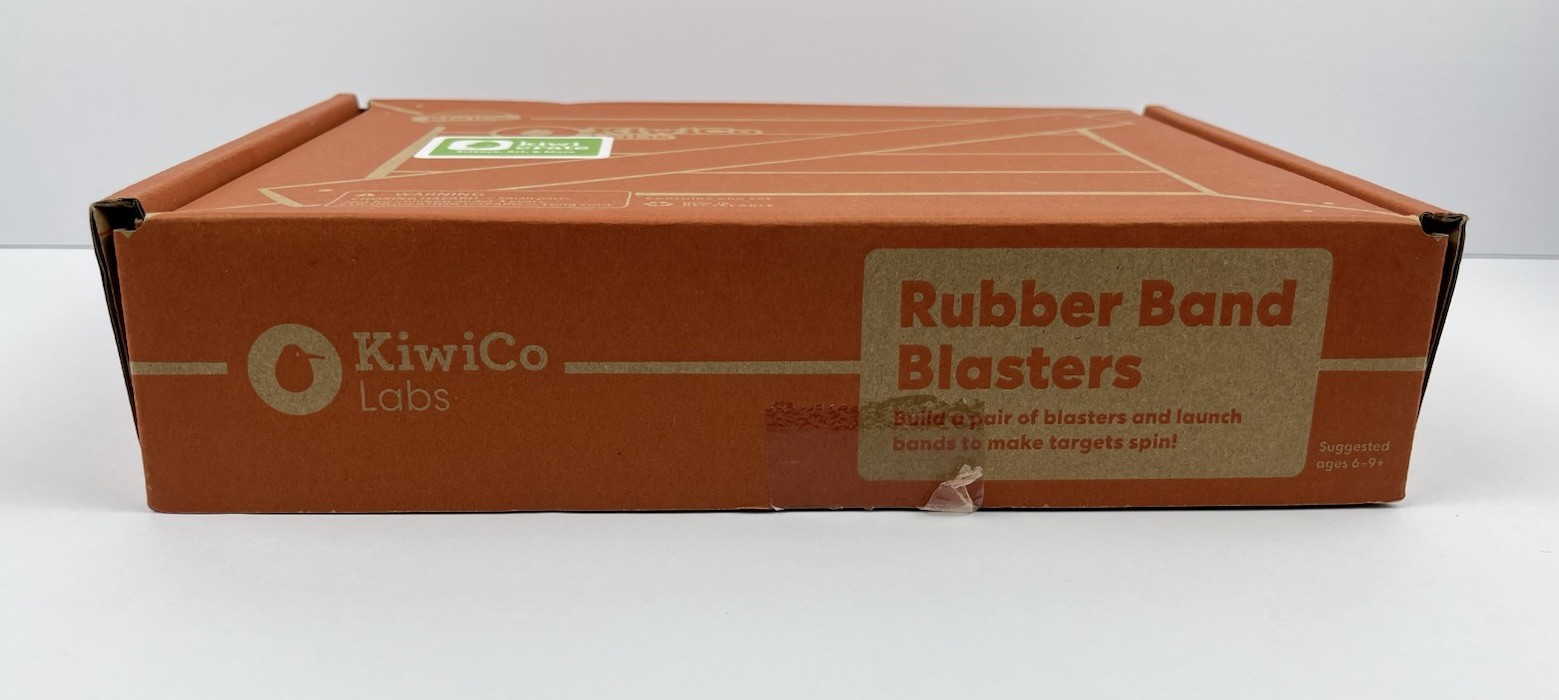 KiwiCo Labs Rubber Band Blasters Science Kit for Ages 8-11 Years New Open Box