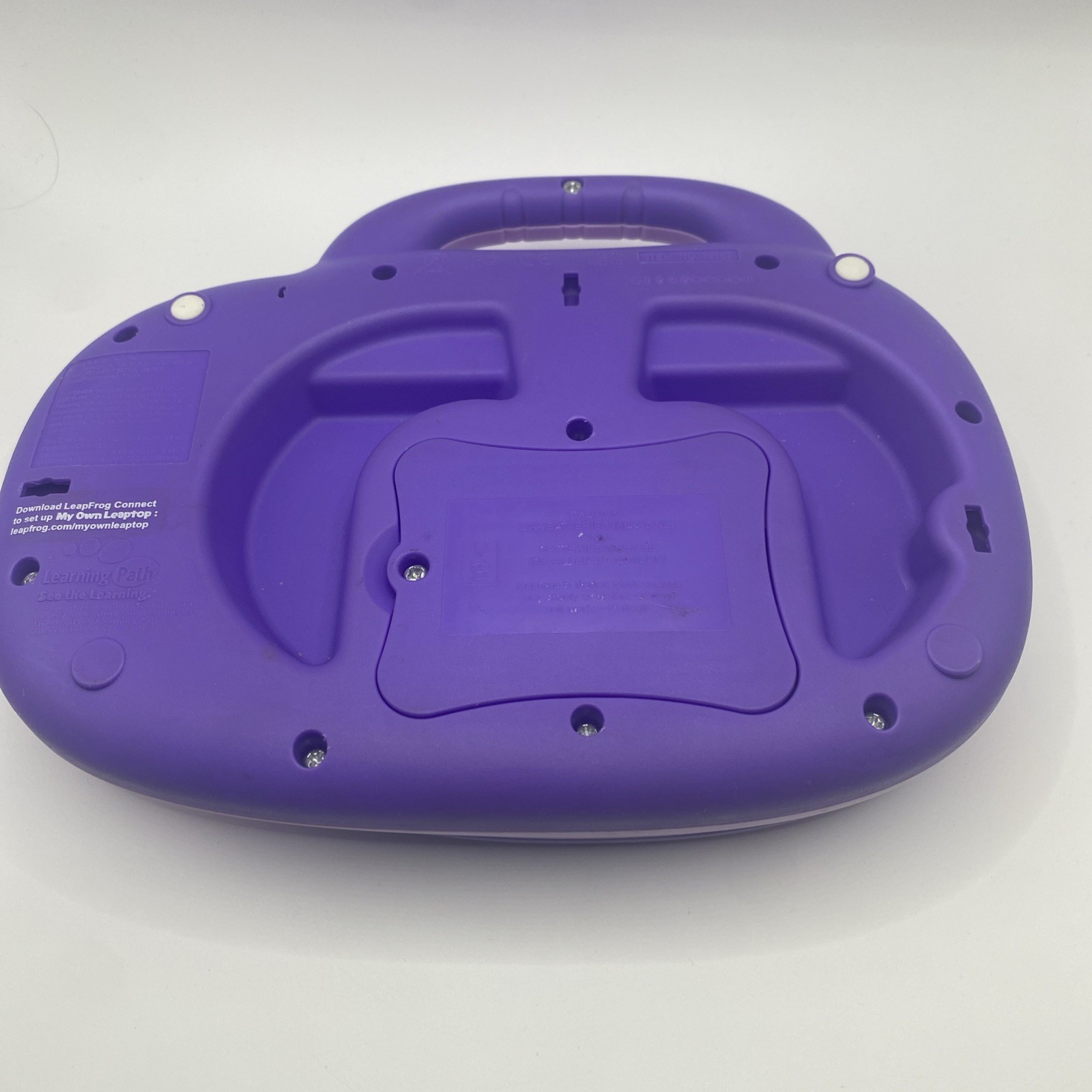 Leapfrog My Own LeapTop Learning Interactive Laptop Tested Works Great Purple