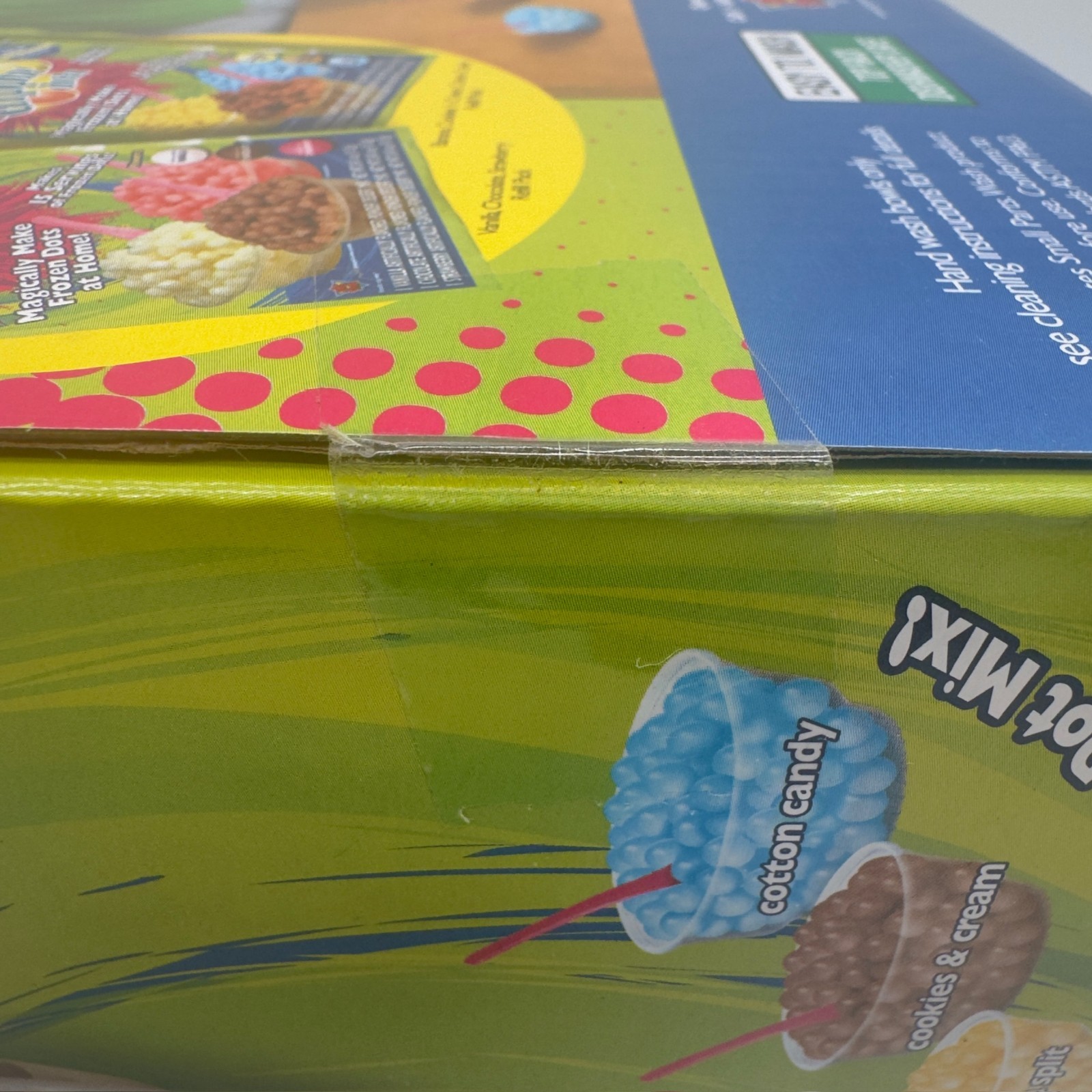 NEW Factory Sealed Dippin Dots Frozen Dot Maker Big Time Toys 2009 Rare NOS