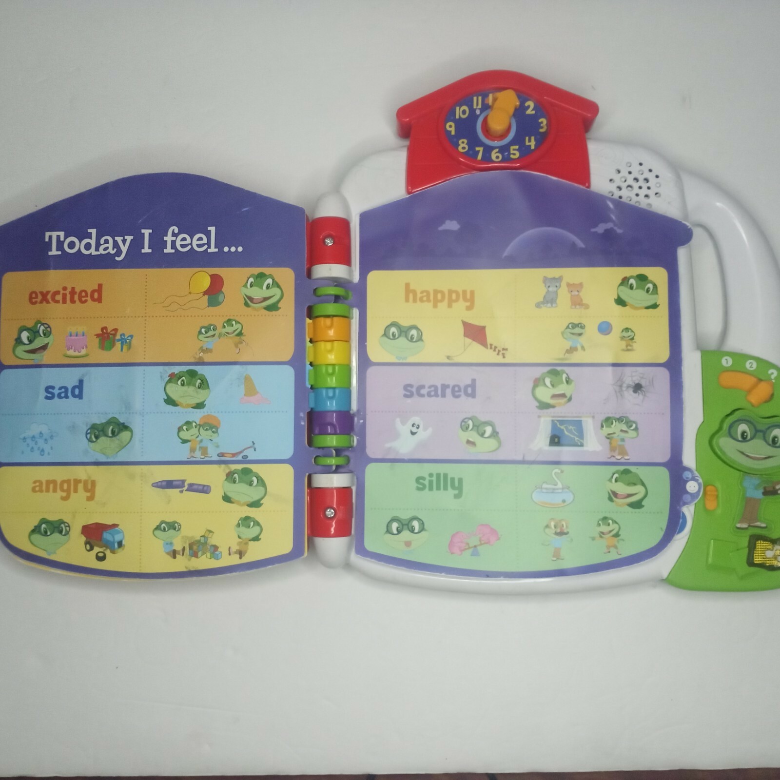 LeapFrog Tad’s Get Ready for School Interactive Book Leap Frog