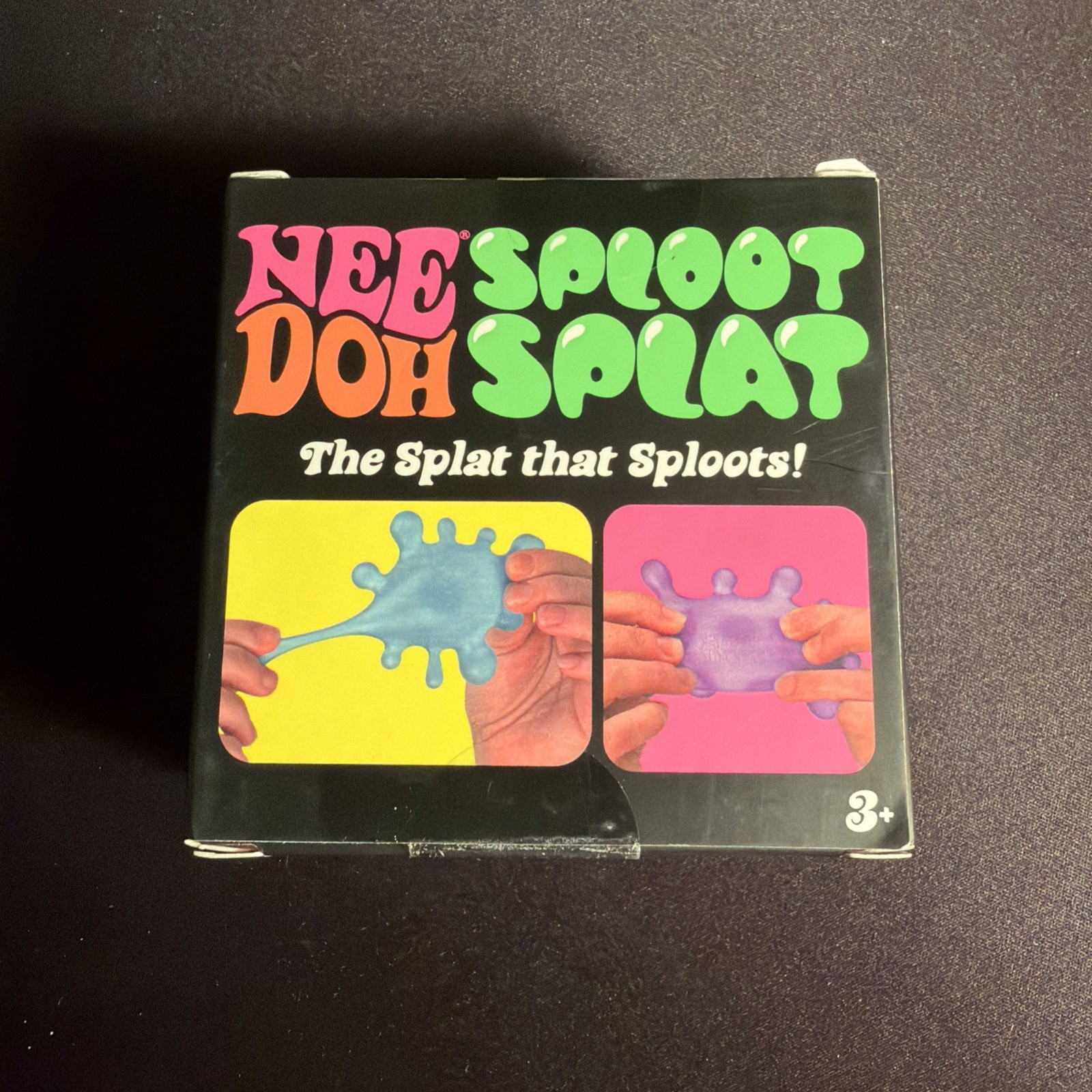 PURPLE NeeDoh SPLOOT SPLAT 🫟 , Nee Doh Splatter Fidget, AUTHENTIC SHIPS NOW!!