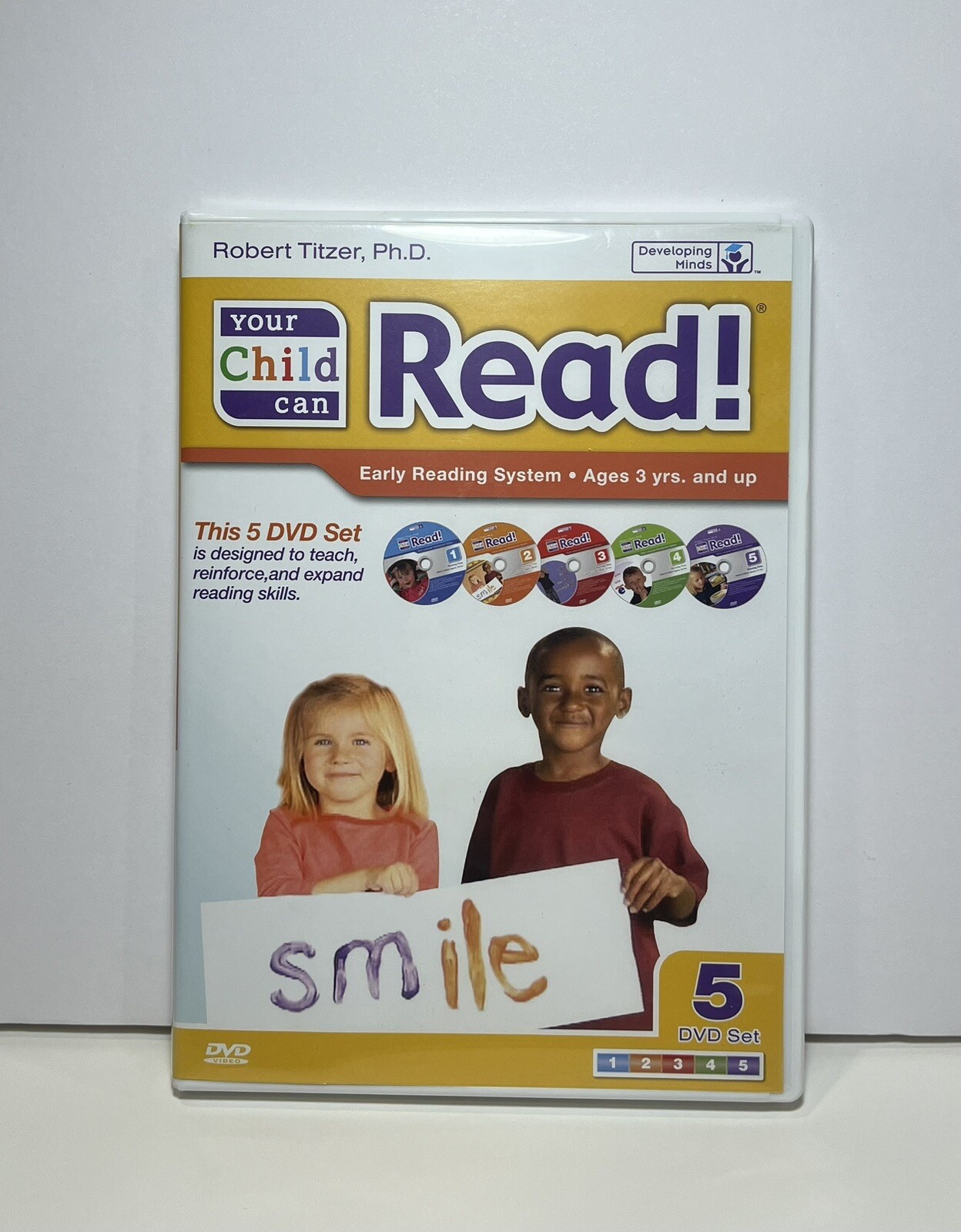Your Child Can Read 5 DVD Set Early Reading System Early Language Development