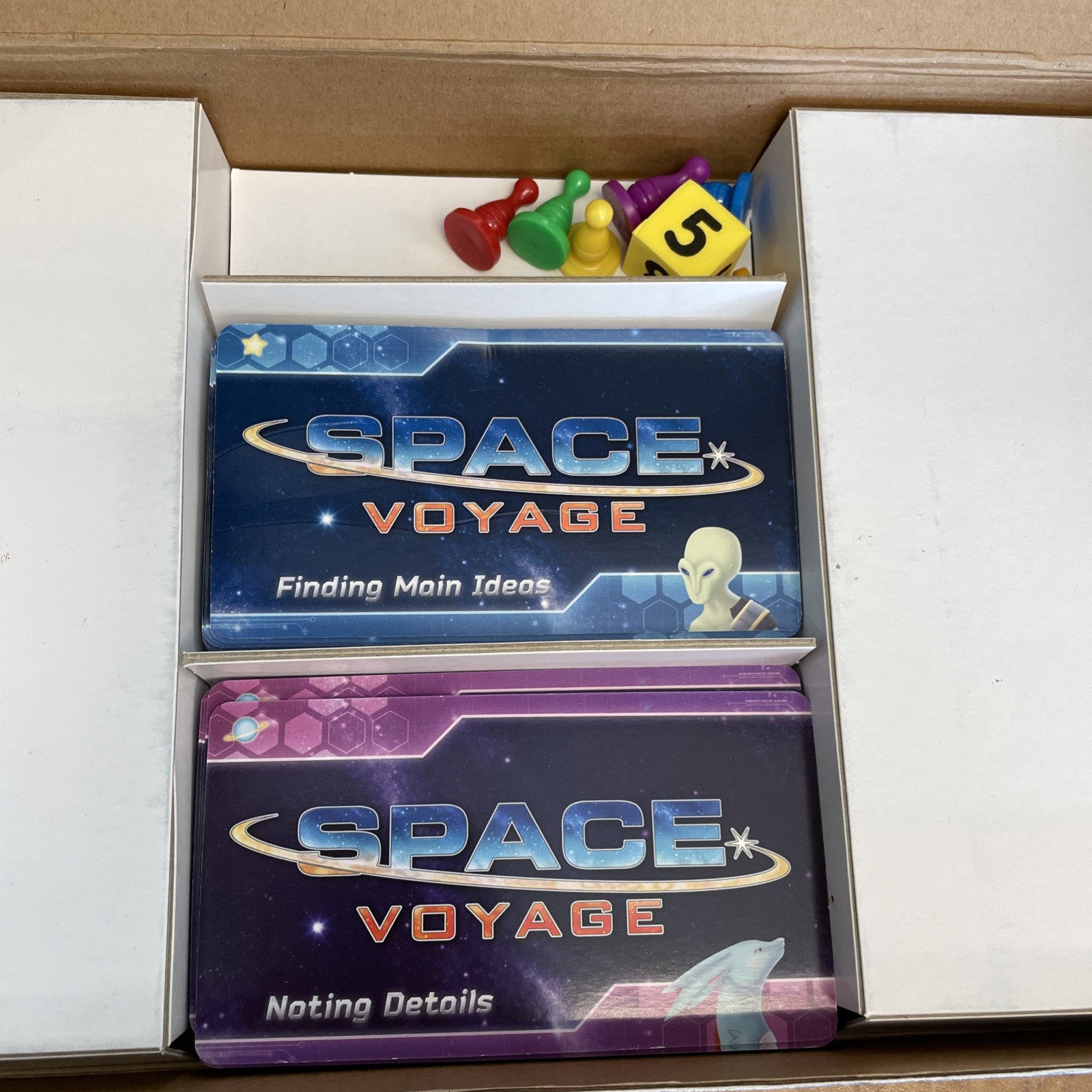 TCR~7824 Space Voyage Grades 4-5 Reading Comprehension Game Series