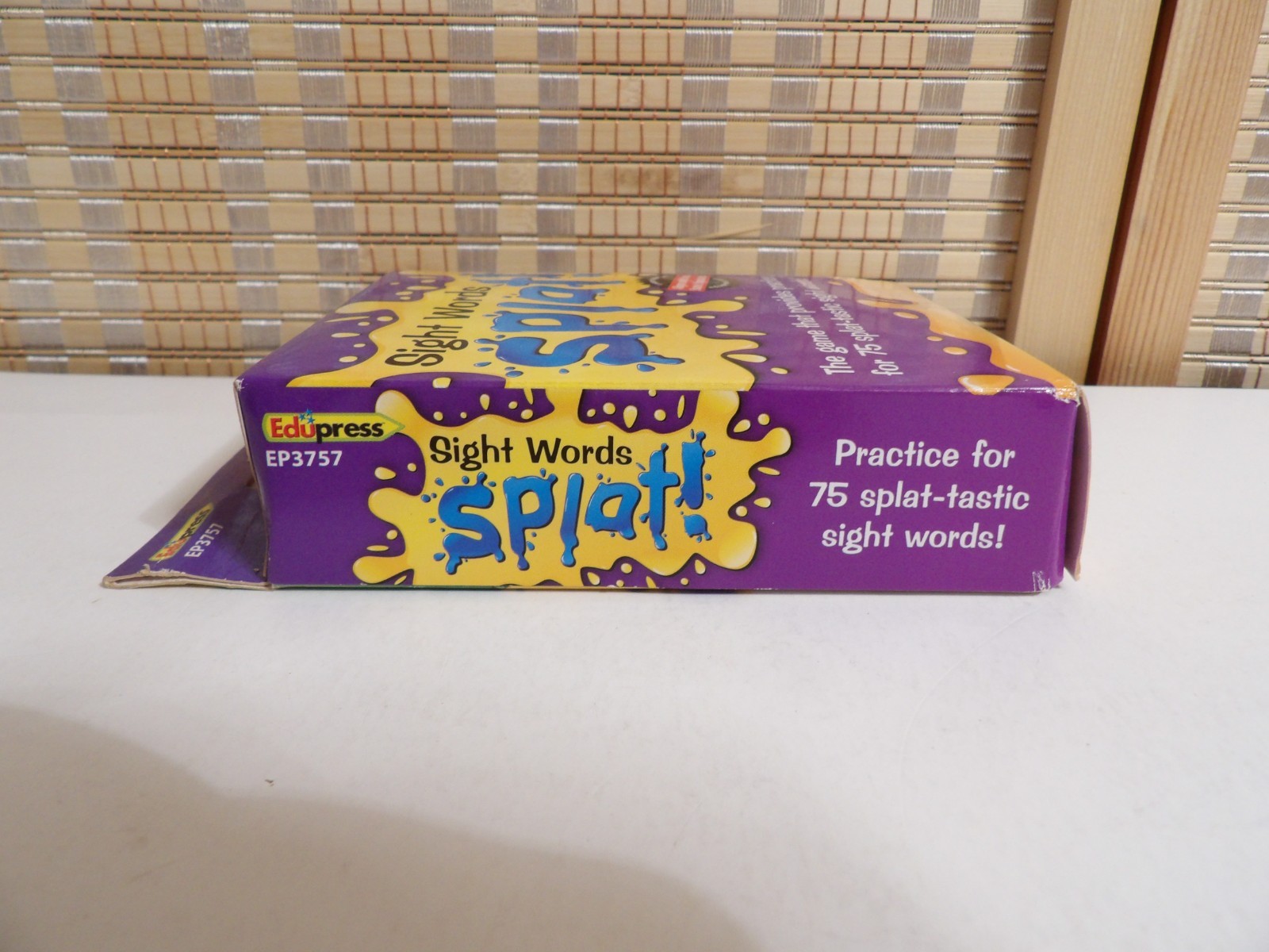 Edupress Sight Words Splat Game, Grades K-1, 2-6 Players