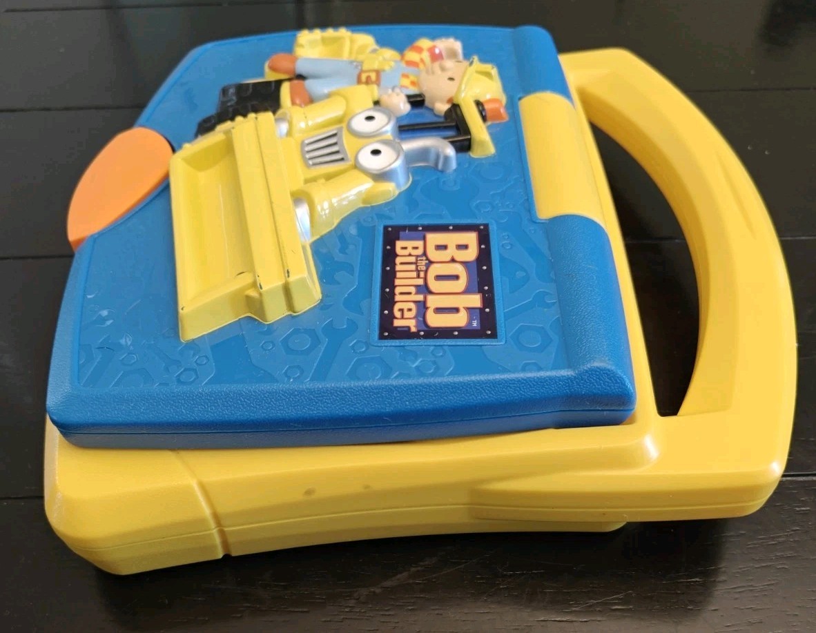 Bob the Builder & Scoop V-Tech 9″ Educational Laptop Math Letters Shapes Vtech