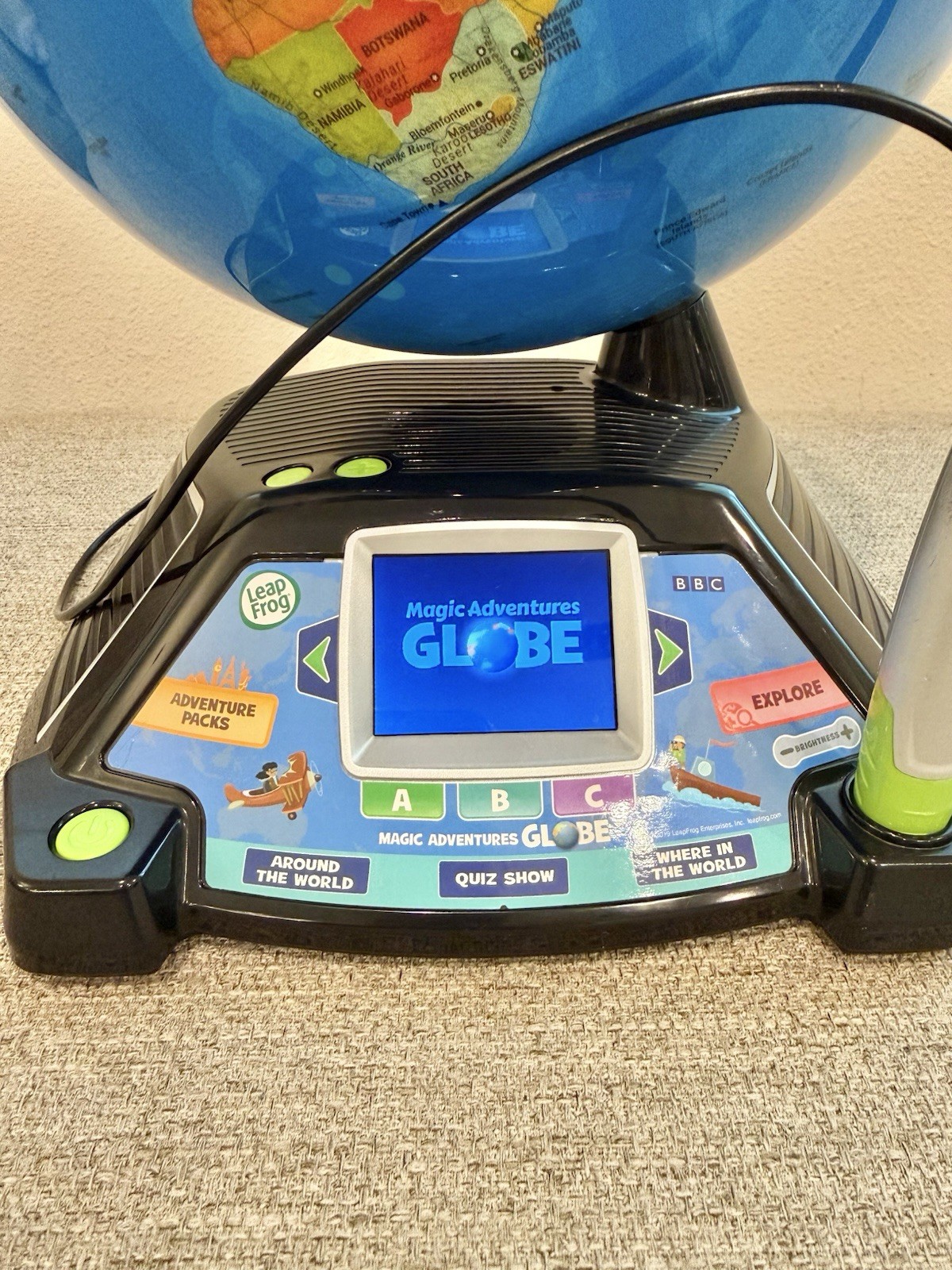 LeapFrog Magic Adventures Globe Educational Toy – Includes 2 Expansion Packs!