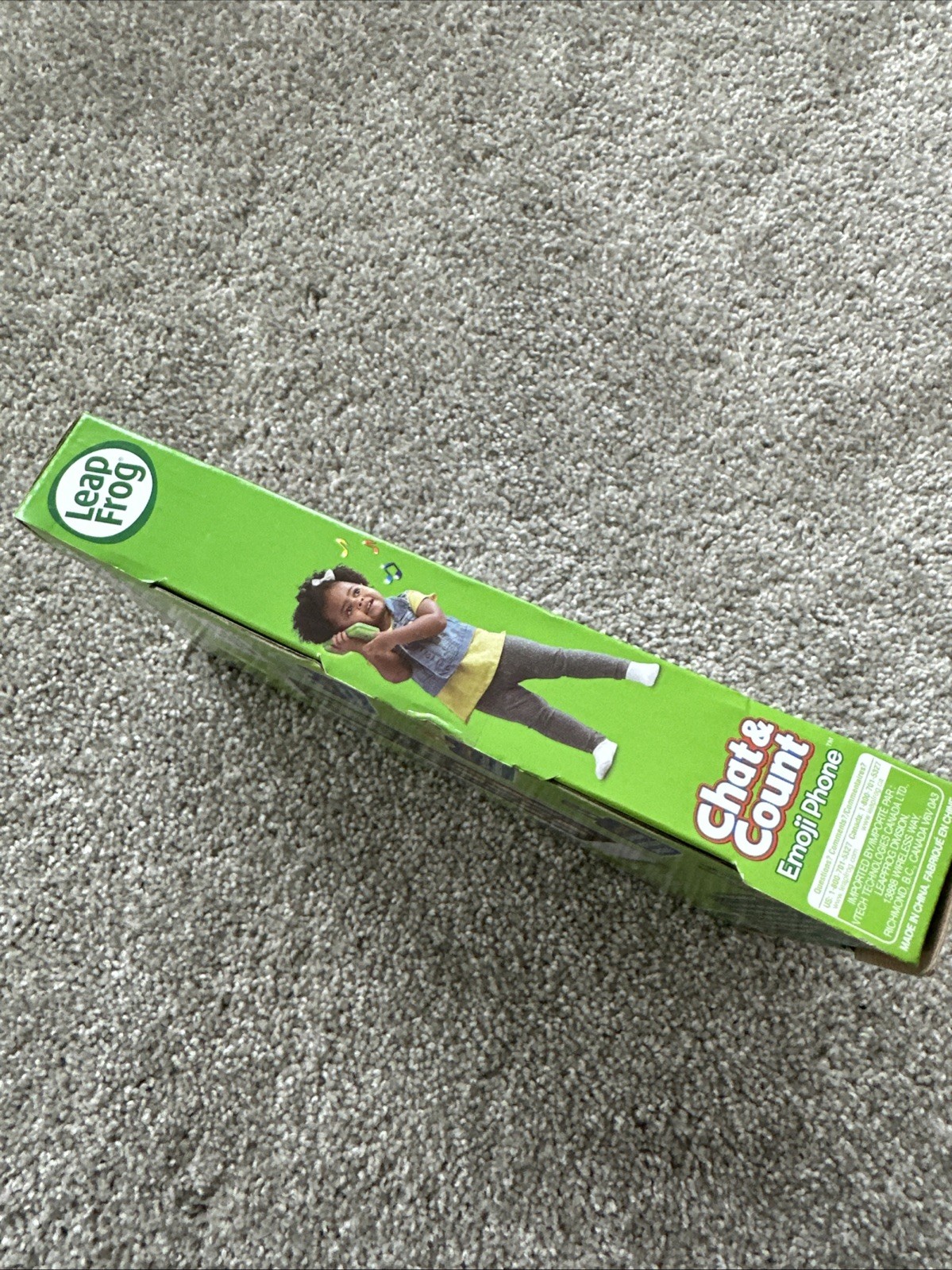 LeapFrog Chat and Count Emoji Phone Fun Learning for Kids Smart Phone New