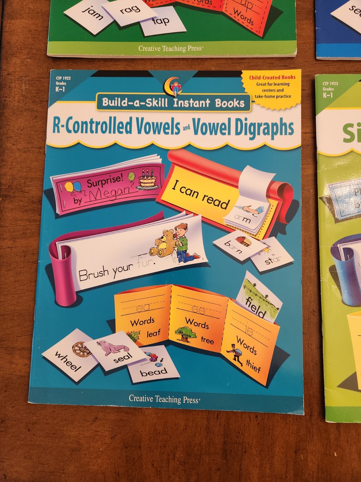 Vowels Sight Words Build A Skill Instant Books Lot Creative Teaching Press K-1