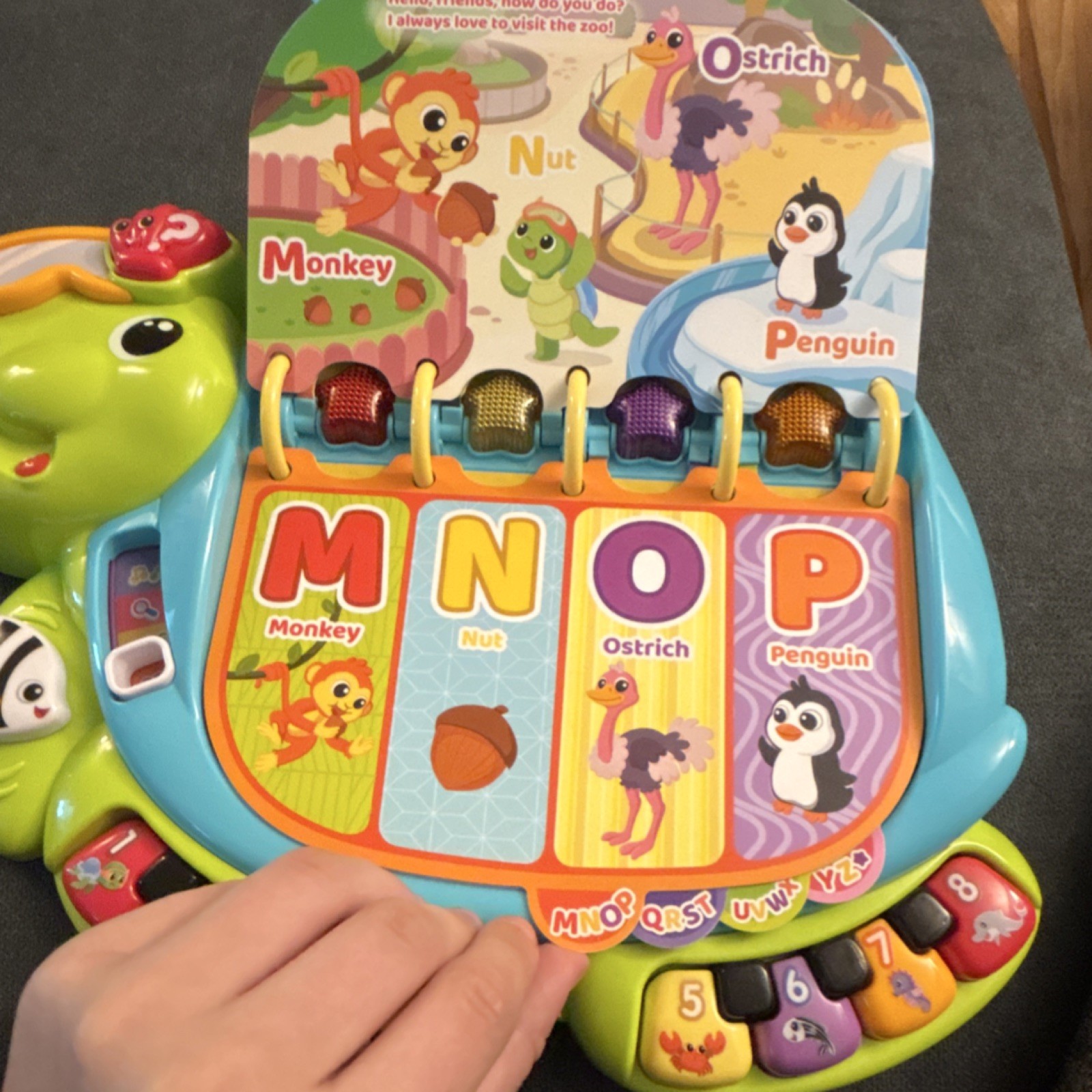 VTech Touch & Teach Sea Turtle Electronic Learning Book, Ages 1-4 Years