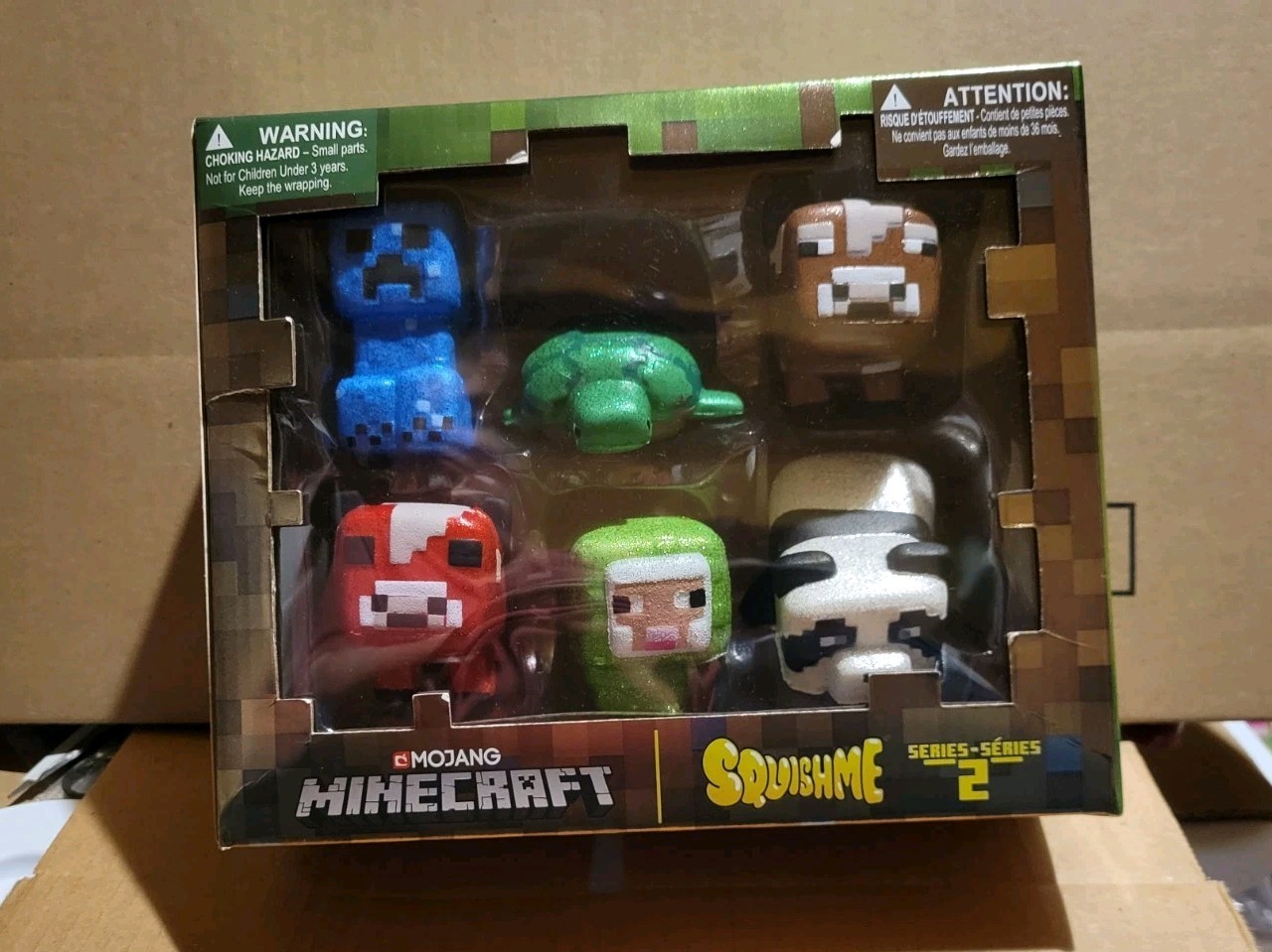 Mojang Minecraft SquishMe Series 2 Set of 6