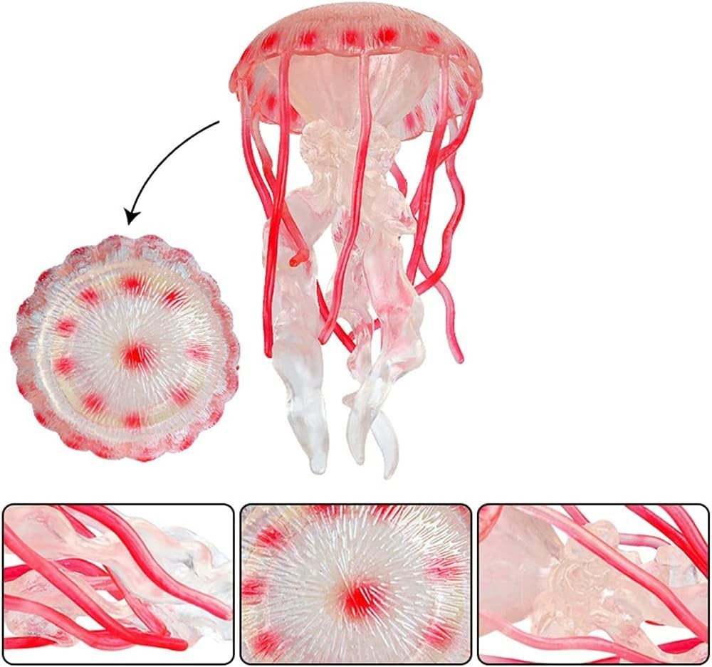 Colorful Jellyfish & Octopus Educational Toys – Realistic Sea Creature Figures
