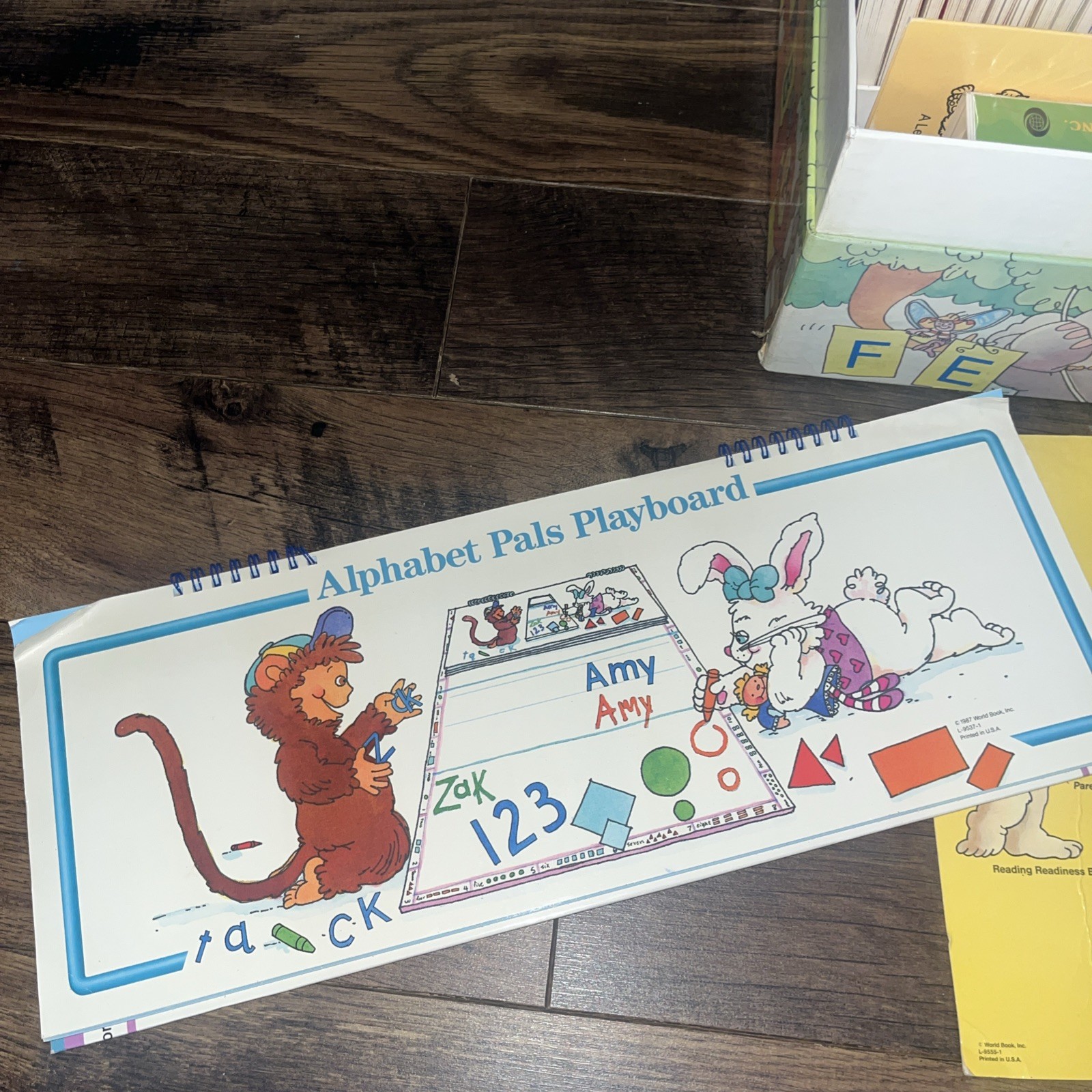 Homeschool Early World Of Learning Book Preschool Program Box Set. Please Read