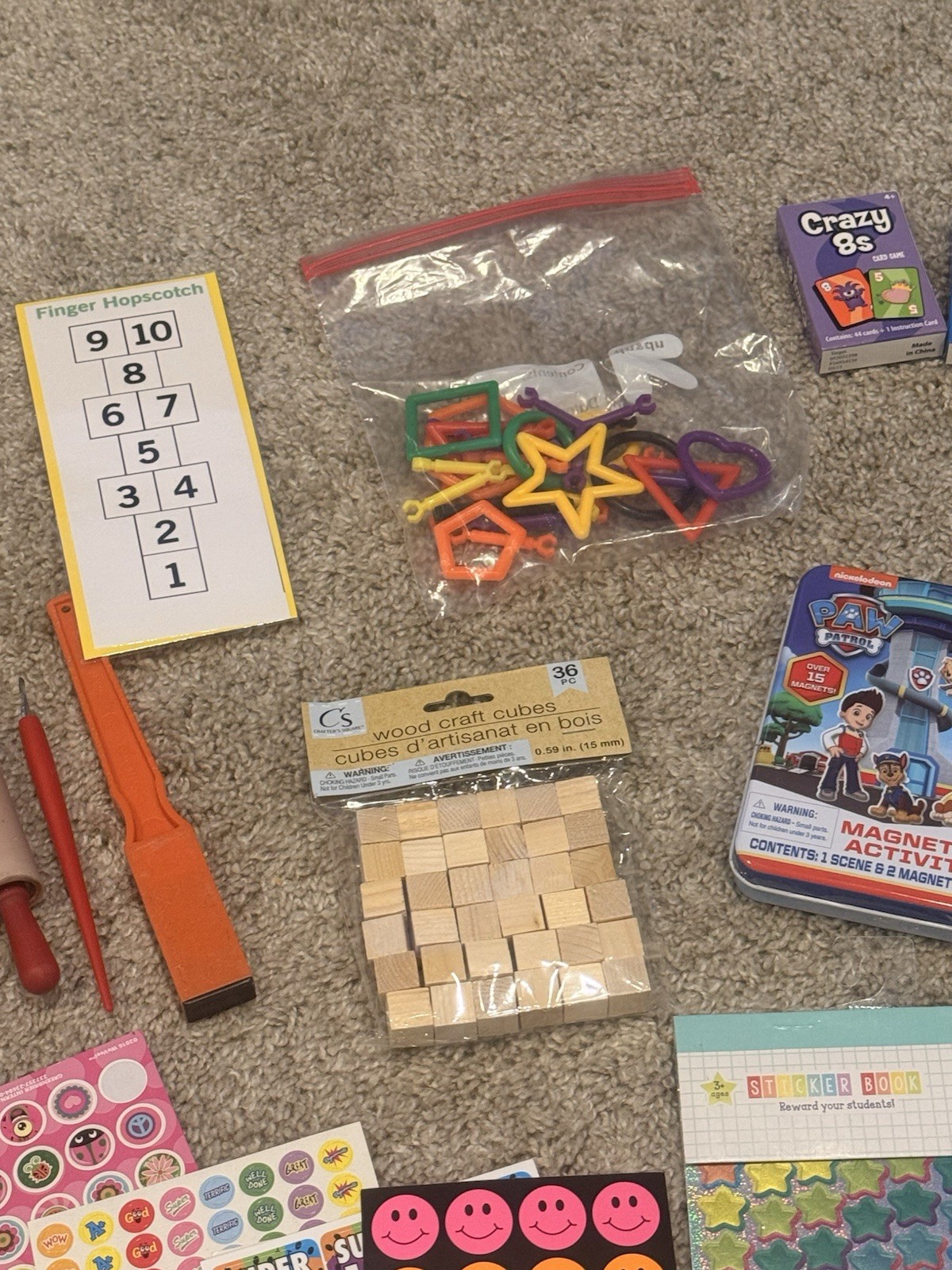 Lot Fine Motor Occupational Therapy Autism Toys Squigs Origami Beading