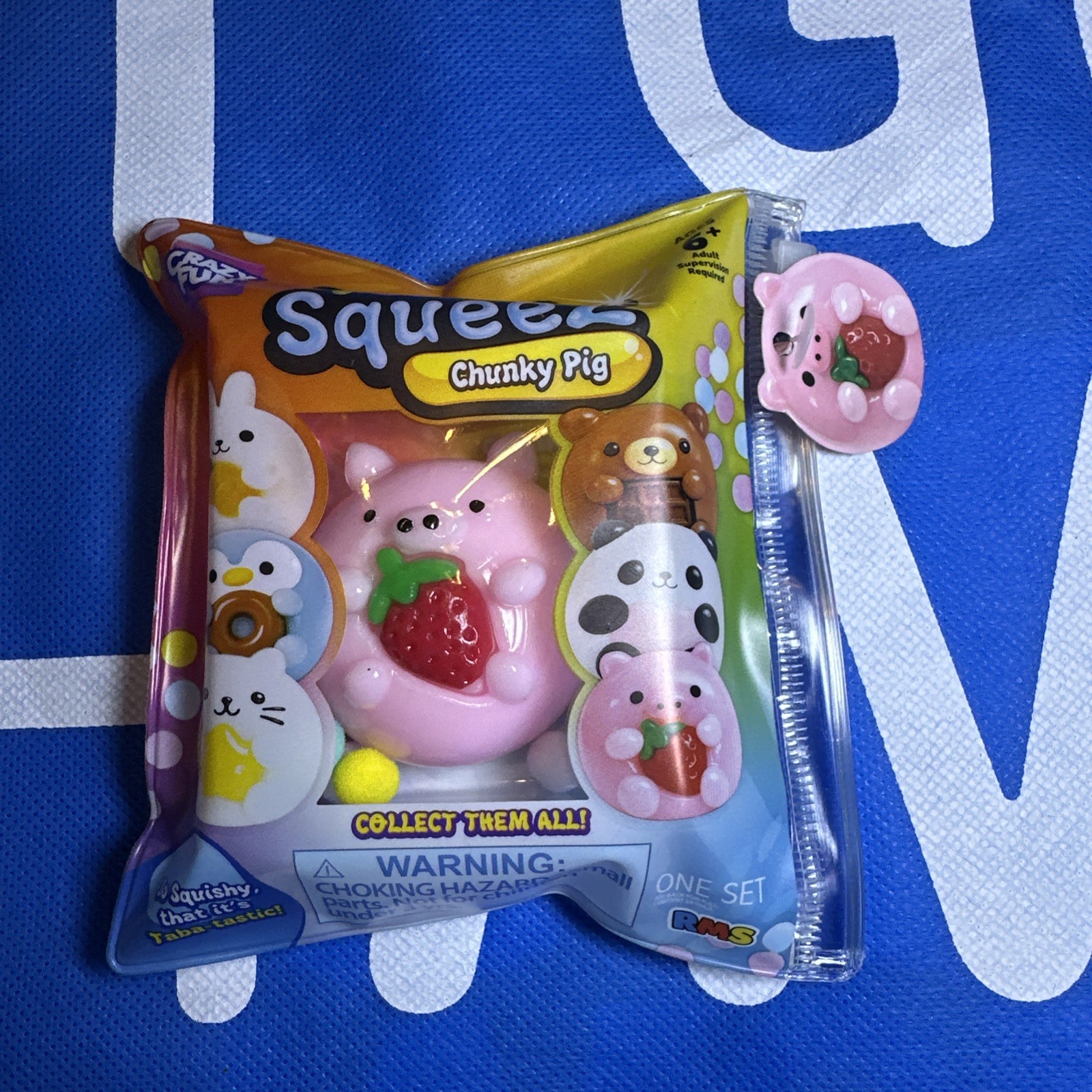 Taba Jelly Squeeze Chunky Pig Squeeze Toy