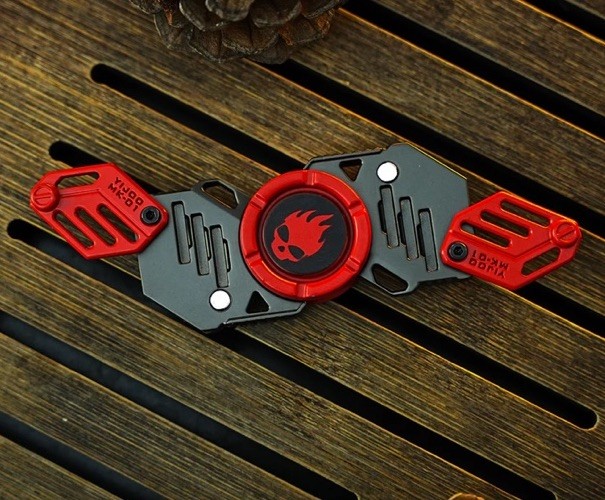 EDC Fidget Toys • Space Marines • Luminous Metal Alloy Fidget Spinner ADHD Tool