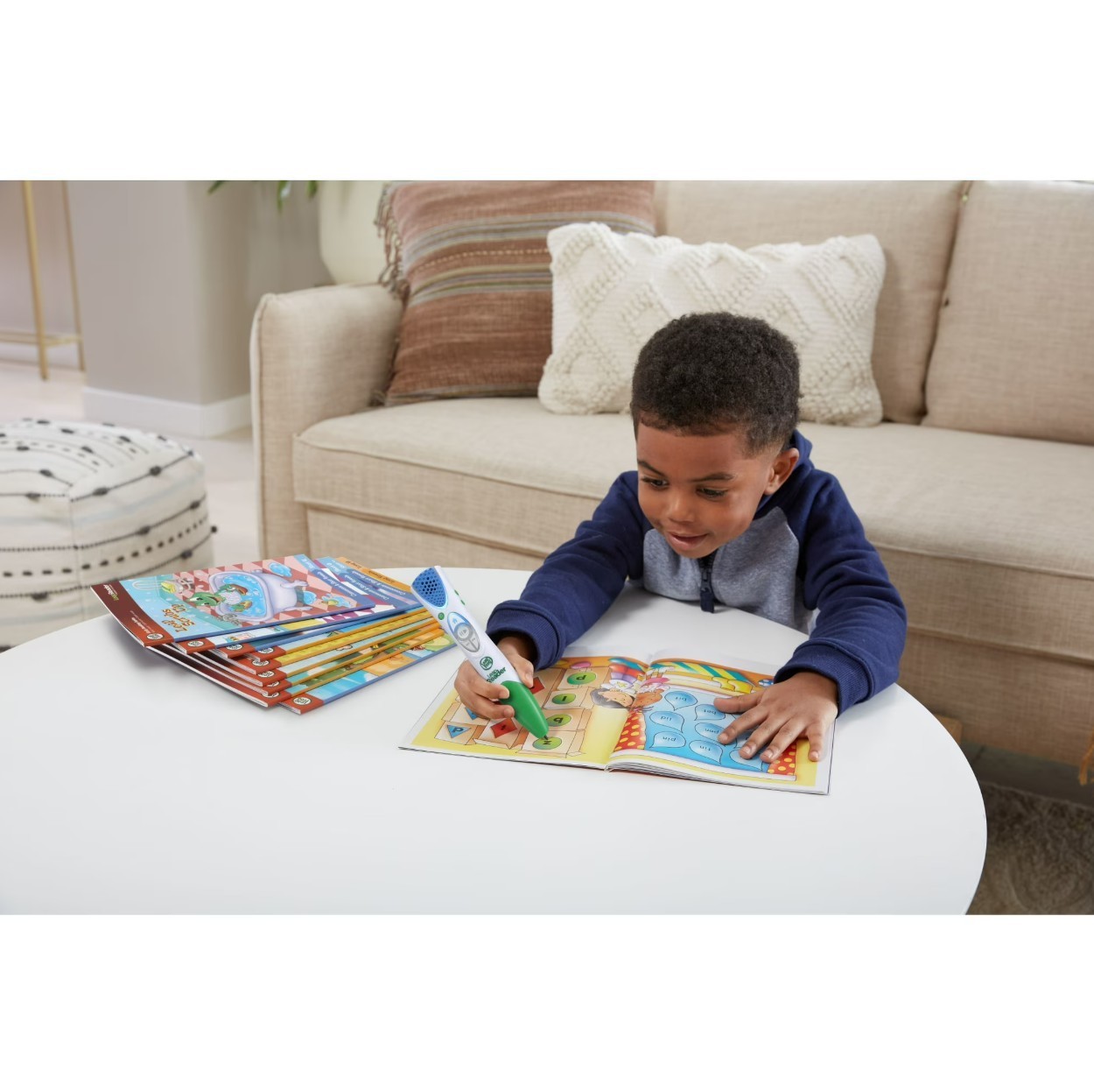 LeapFrog LeapReader Learn-to-Read 10-Book Mega with Accessories, Toddler Toys