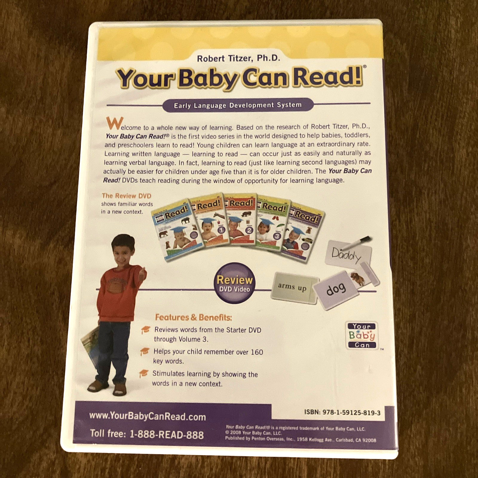 Your Baby Can Read! Language Development Program Mixed Lot, GOOD (856)