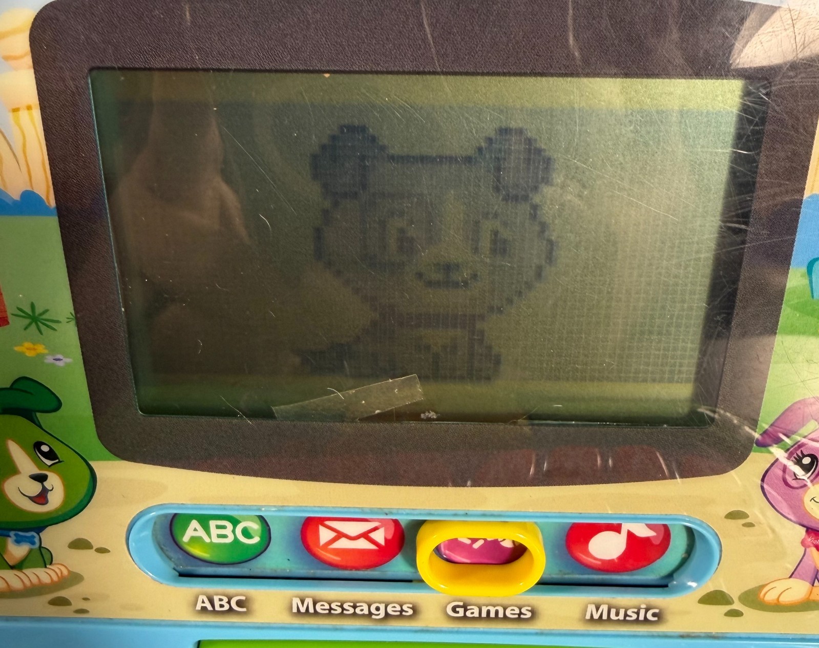 LeapFrog My Own Leaptop – Green/Blue – Works Good