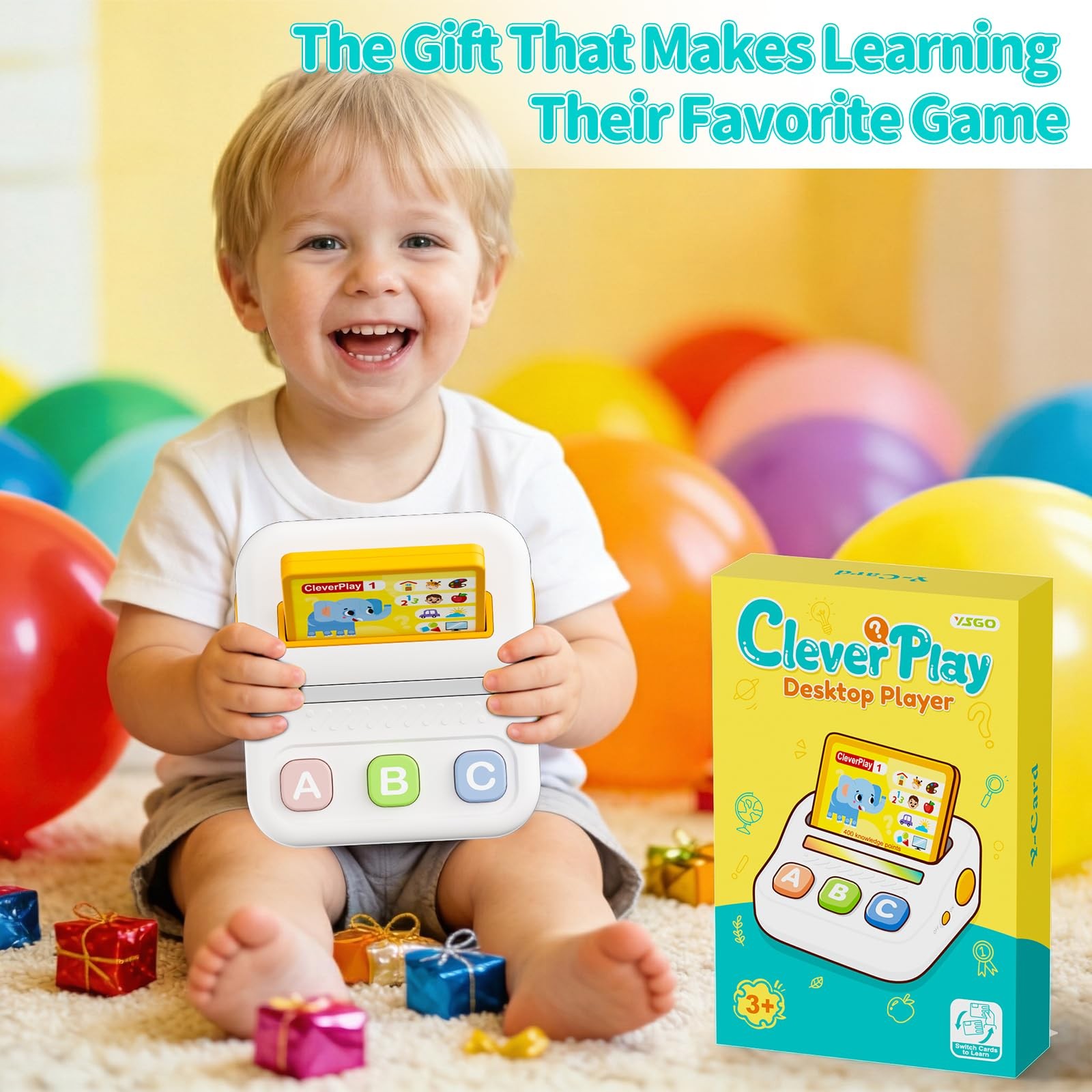 Educational Toys for Kids 3-6 Years Old | Speech Therapy & Small, Yellow