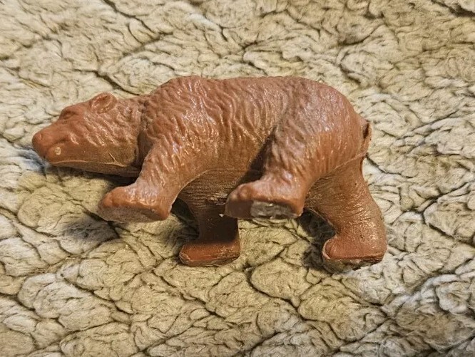 Forest Animal Figure Lot Six (6) Animals 4 Inches Long