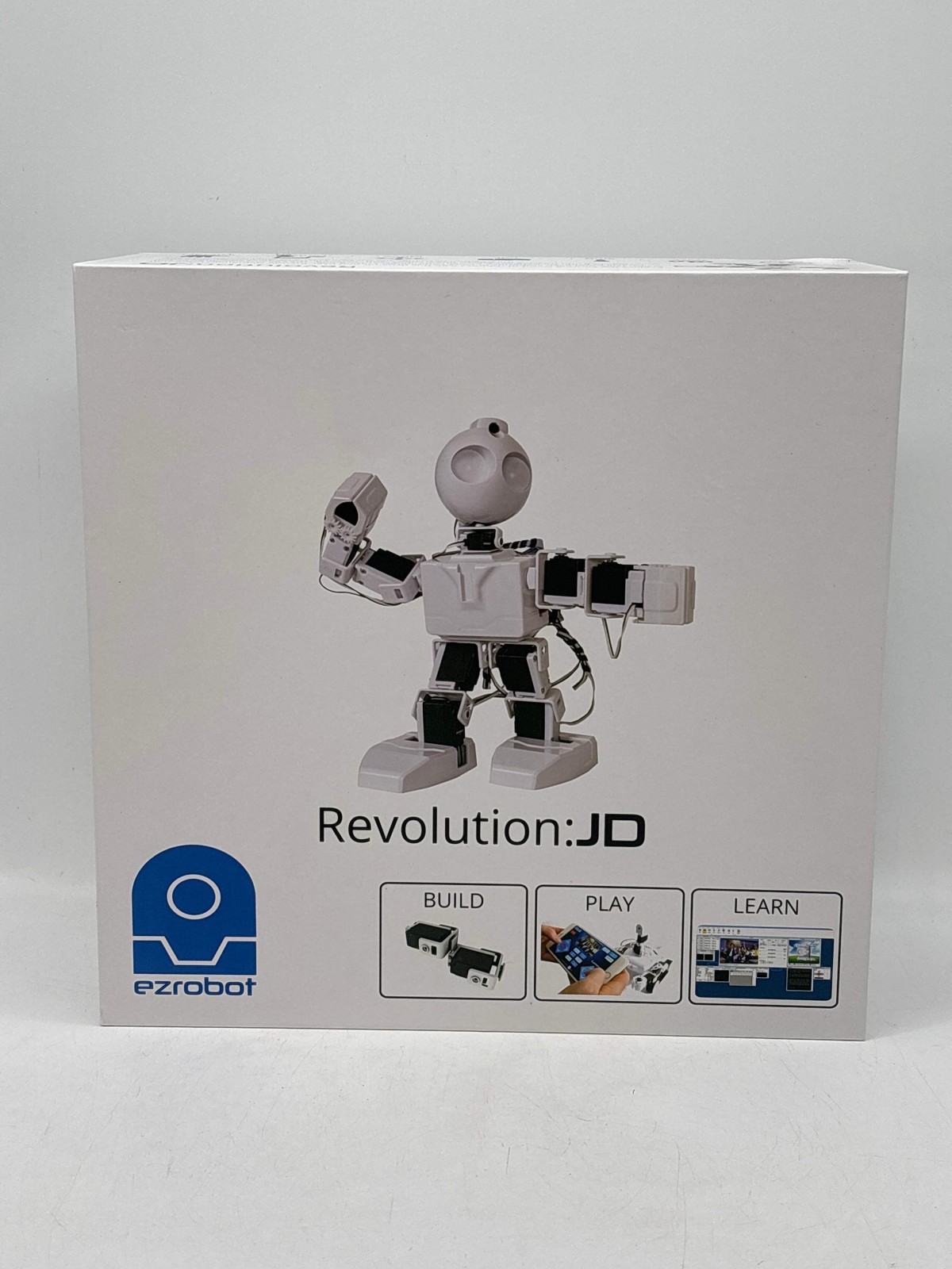 EZ-Robot Revolution:JD White Robotics Kit – Used with Box