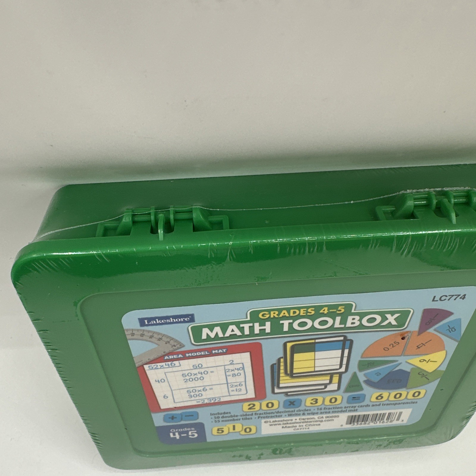 Lakeshore GRADES 4-5 MATH TOOLBOX LC774, NEW