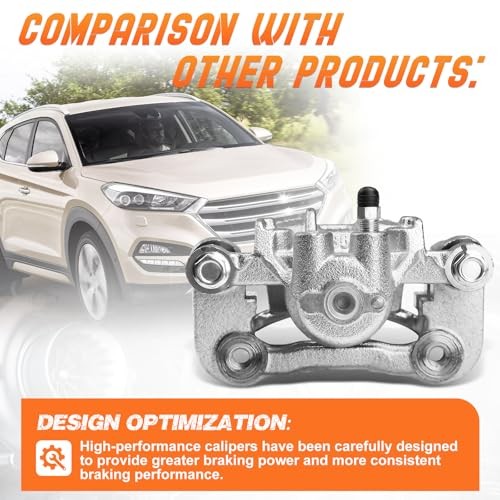 Brake Caliper Assembly with Bracket Fit for Hyundai Tucson 2010-2015; KIA