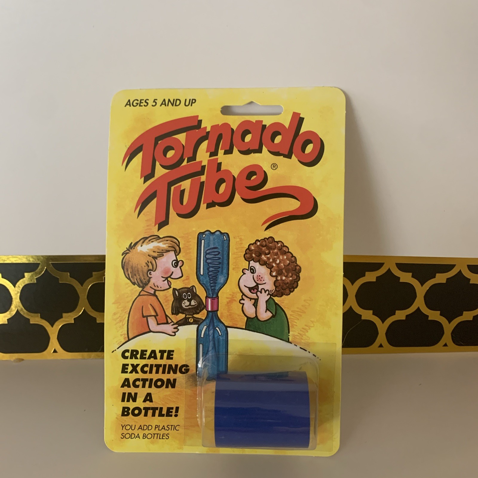 Tornado Tube® Vortex Bottle Connector Science Toy – Made in USA – New in Package