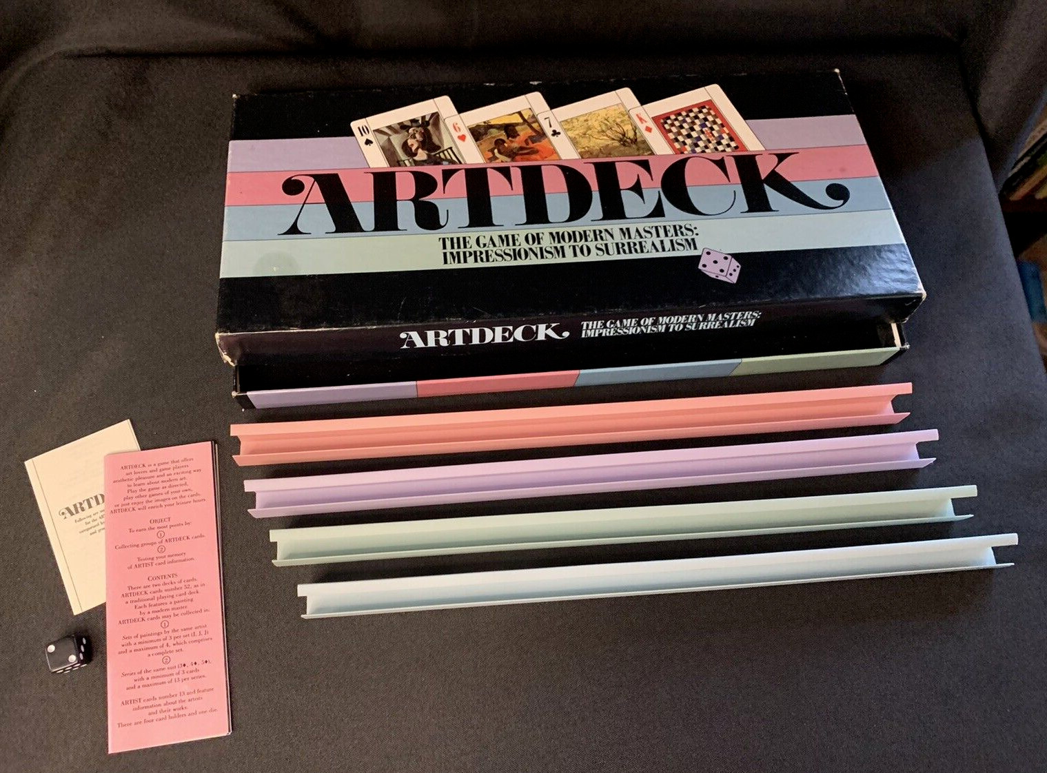 Artdeck The Game of Modern Masters Impressionism to Surrealism 1984
