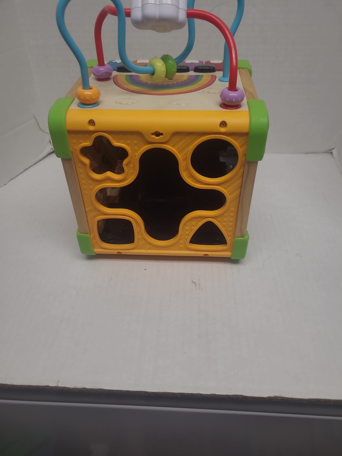 LeapFrog Touch & Learn Wooden Activity Cube #Toy #Baby #Learning Does Work!