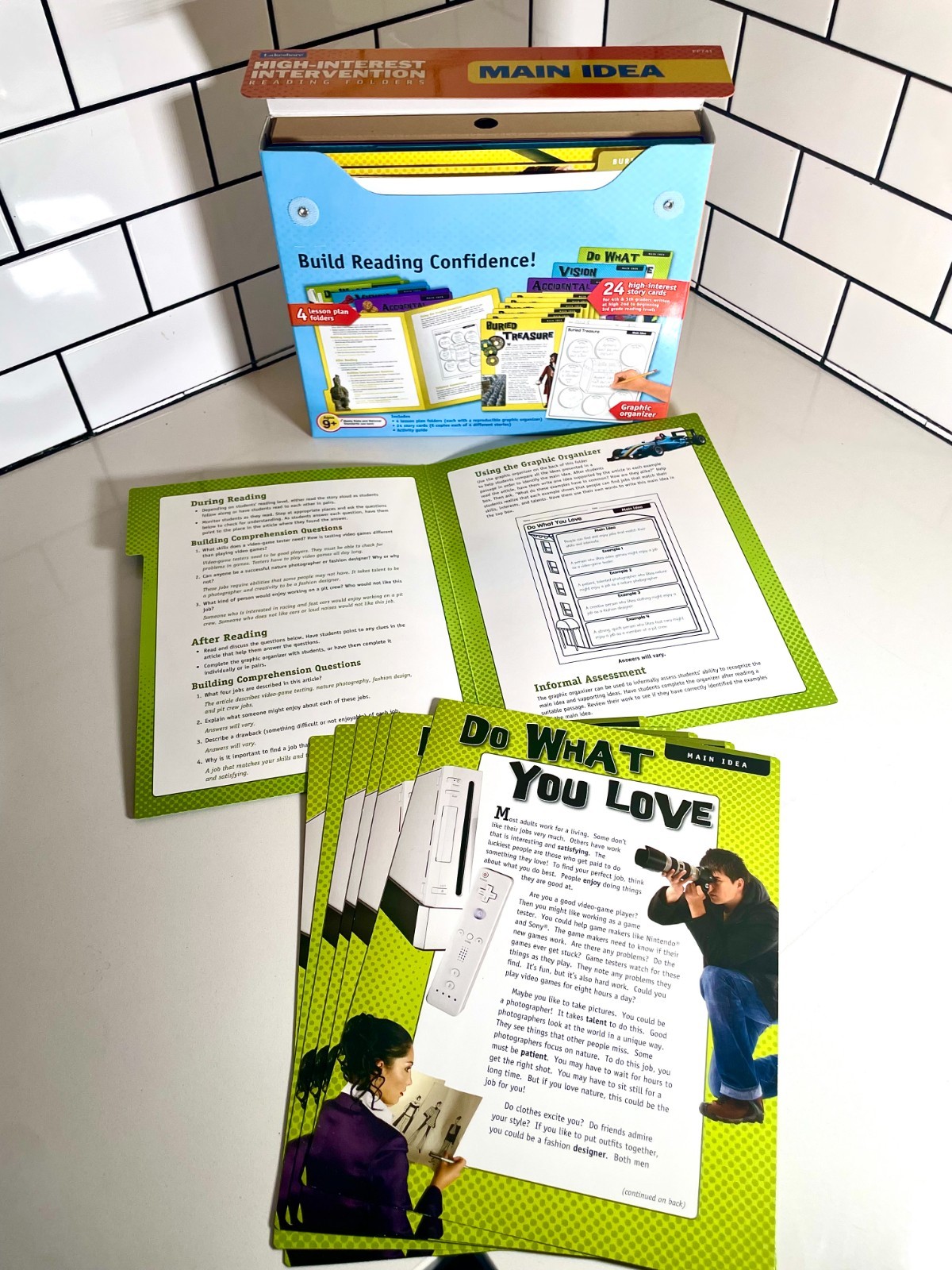 Lakeshore Learning Reading Intervention Kits (Main Idea & Cause/Effect)