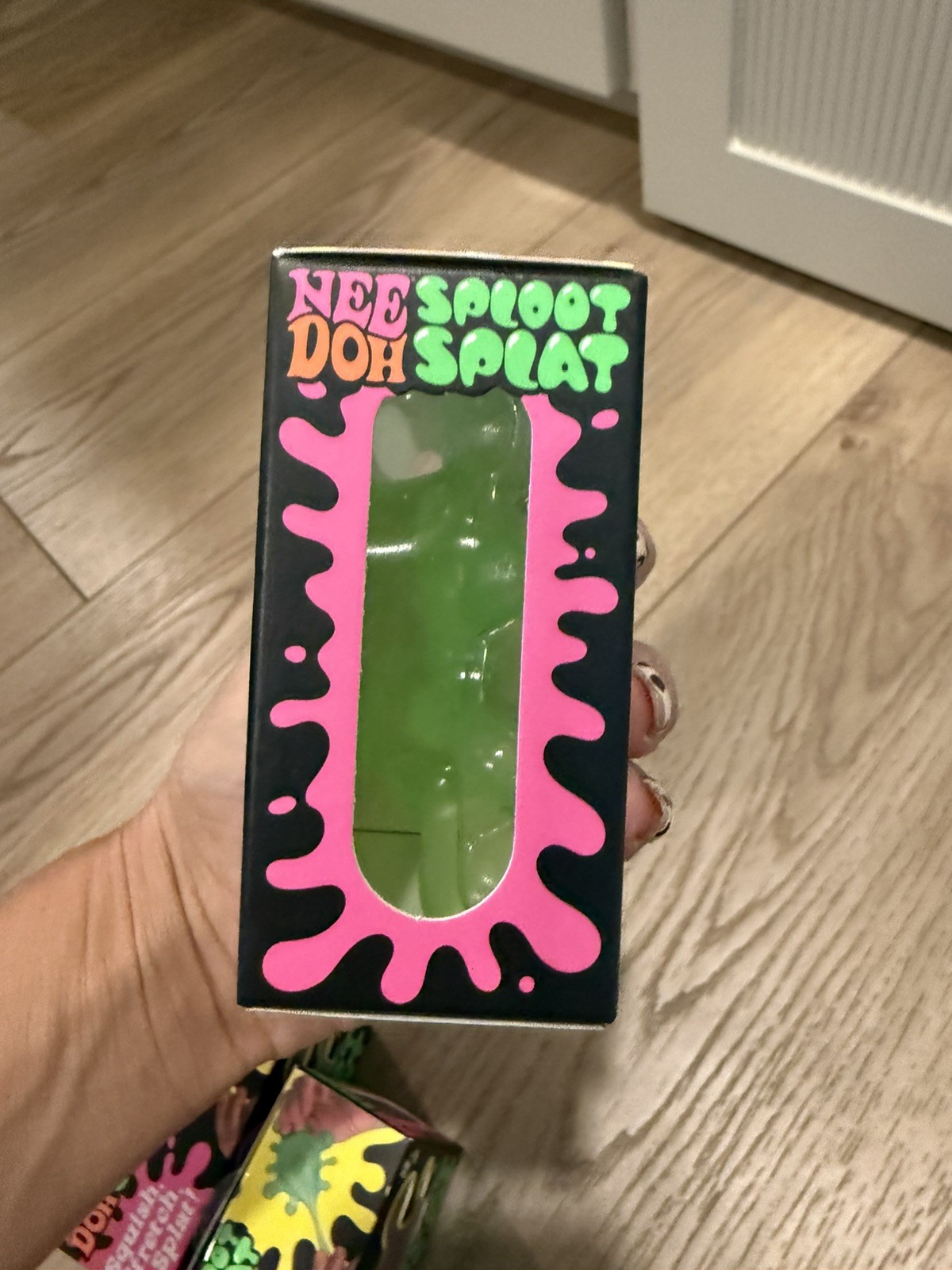 NeeDoh SPLOOT SPLAT, Nee Doh Splatter Fidget, Nee-doh Sploot Splat Squishy green