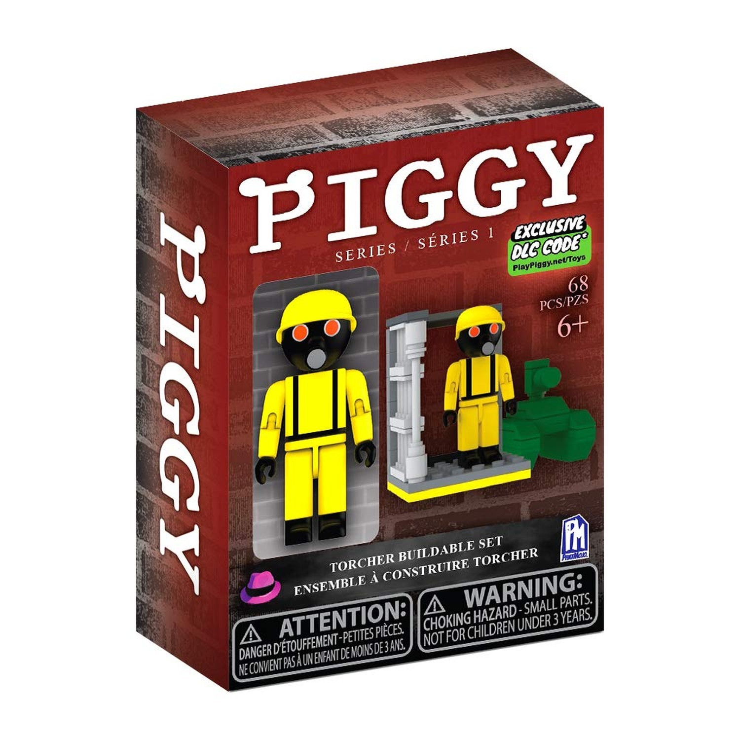 PIGGY – Torcher Figure Buildable Set – Torcher Building Brick Set Series 1 – …