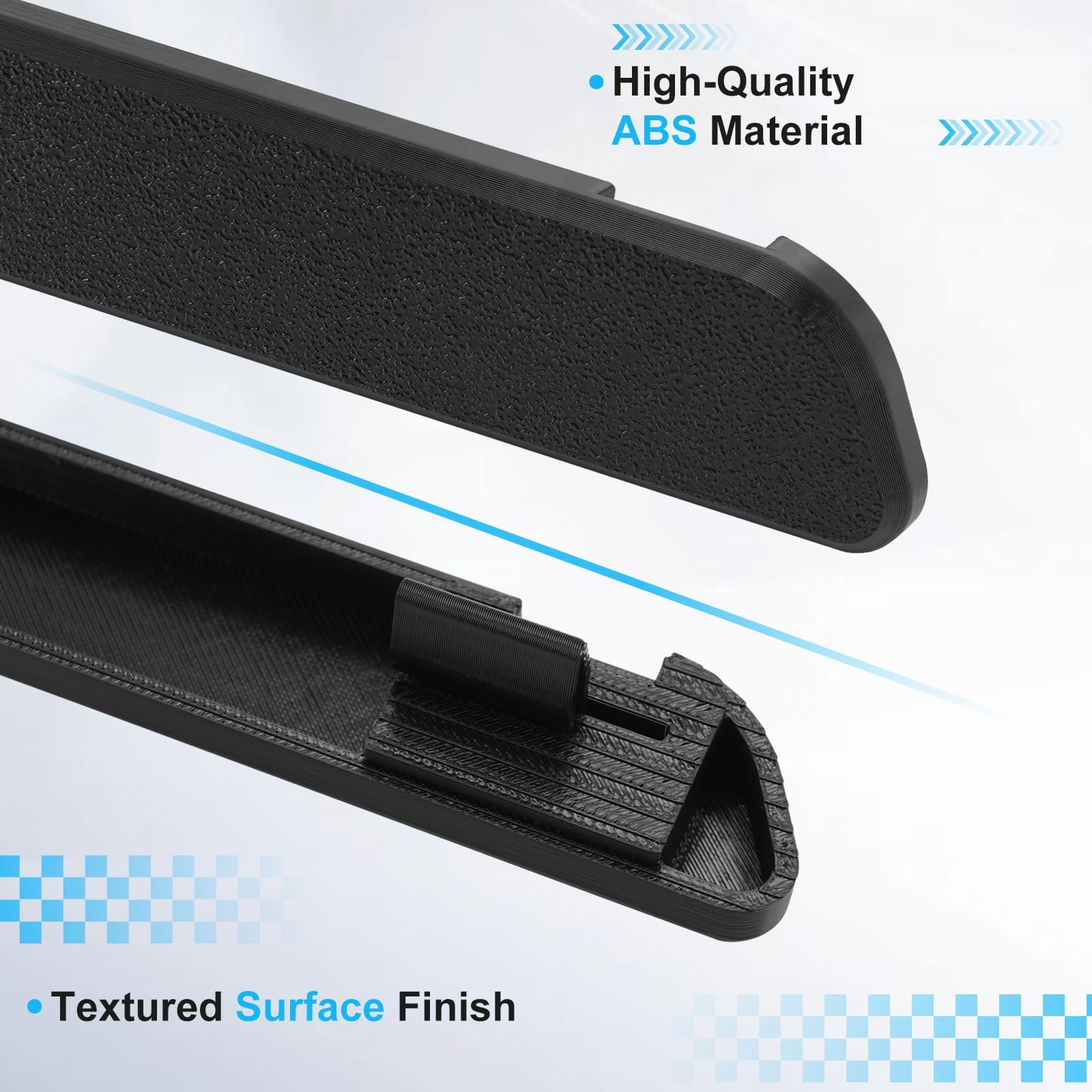 2Pcs Dash Panel Trim Bezel Insert for Ford F150 F250 F350 Bronco 92-97