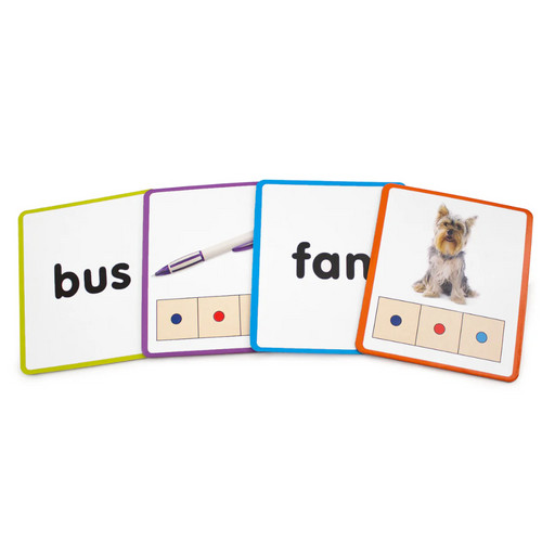 CVC Word Building Phonics Kit Science of Reading Homeschool Pre-K Kindergarten