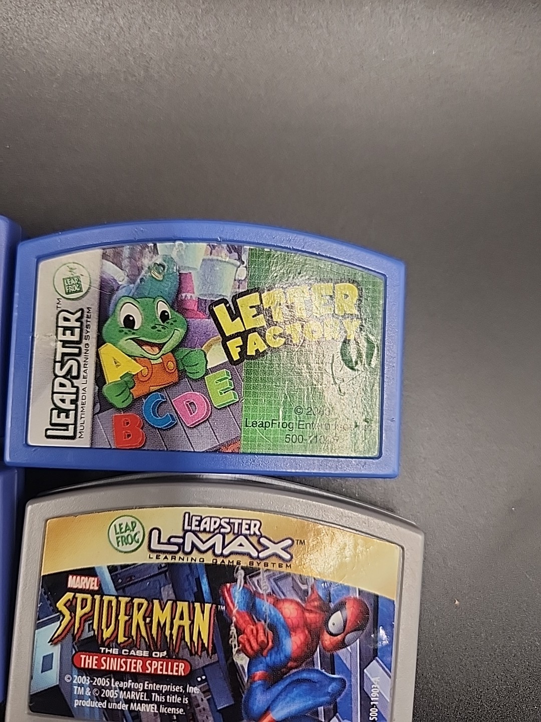 7 Leapfrog Games Spiderman Cars Star Wars Dora