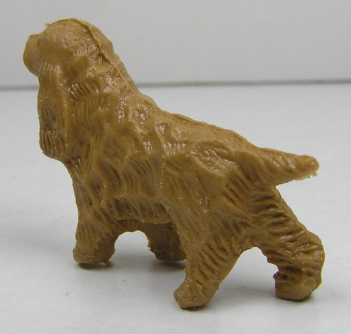Unbranded Cocker Spaniel Dog 1.5″ Long Plastic Animal Toy Figure No COO