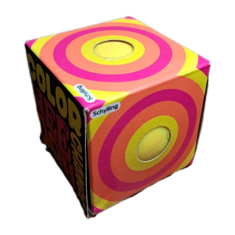 Nee Doh Color Change Ball Stress Fidget Squeeze Sensory Toy Yellow Free Shipping