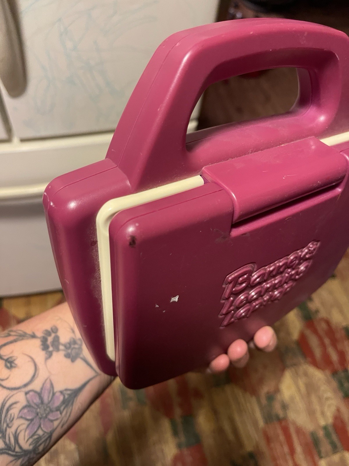 Vintage Barney’s Learning Laptop 1999 WORKS BUT HAS NO SOUND
