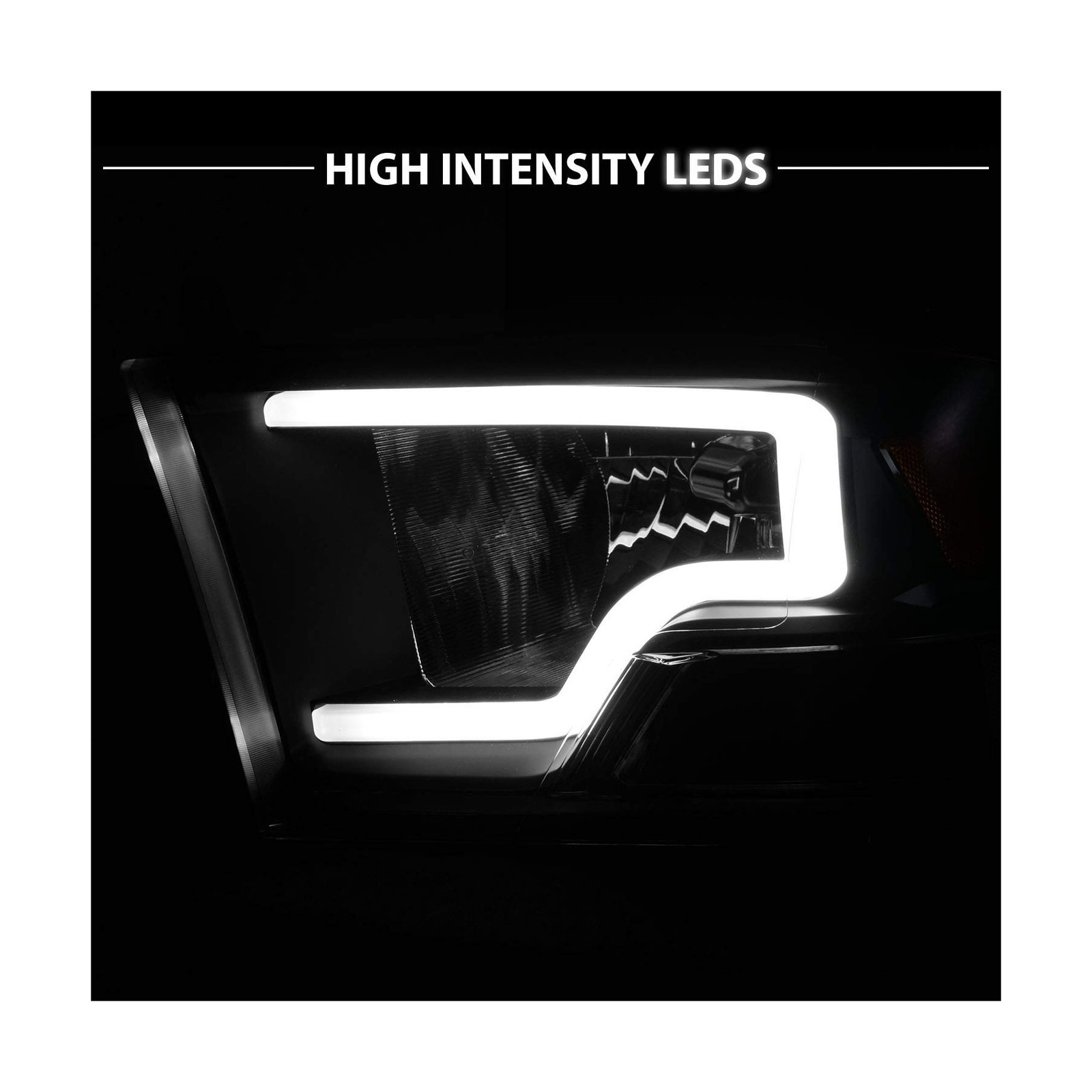 AmeriLite Black Replacement Headlights for 2009-2018 Dodge Ram 1500 2500 3500…