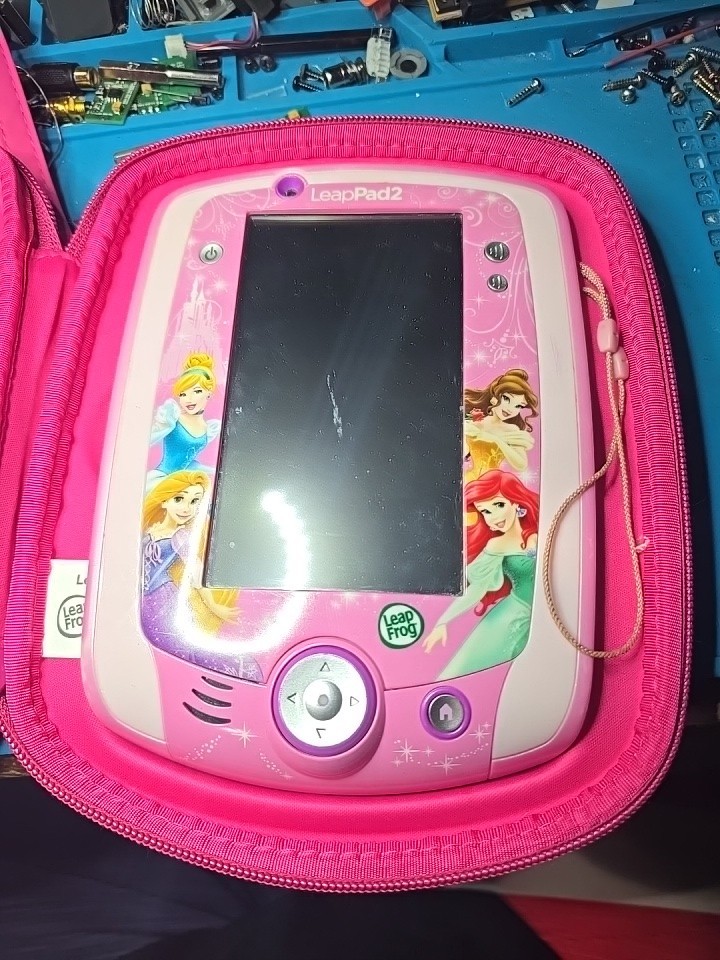 Disney Princess Leap Frog Leapfrog Leap Pad LeapPad 2 with Barbie case!
