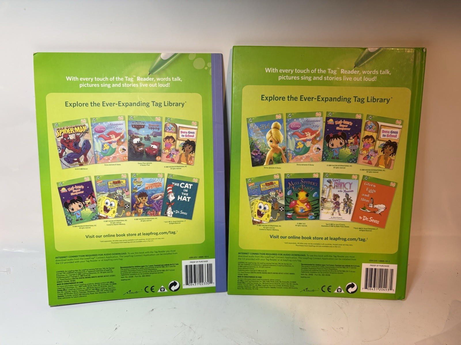 Leap Frog The Princess and the Frog Tiana’s New Dream & Leap scrubs Up Lot Of 2