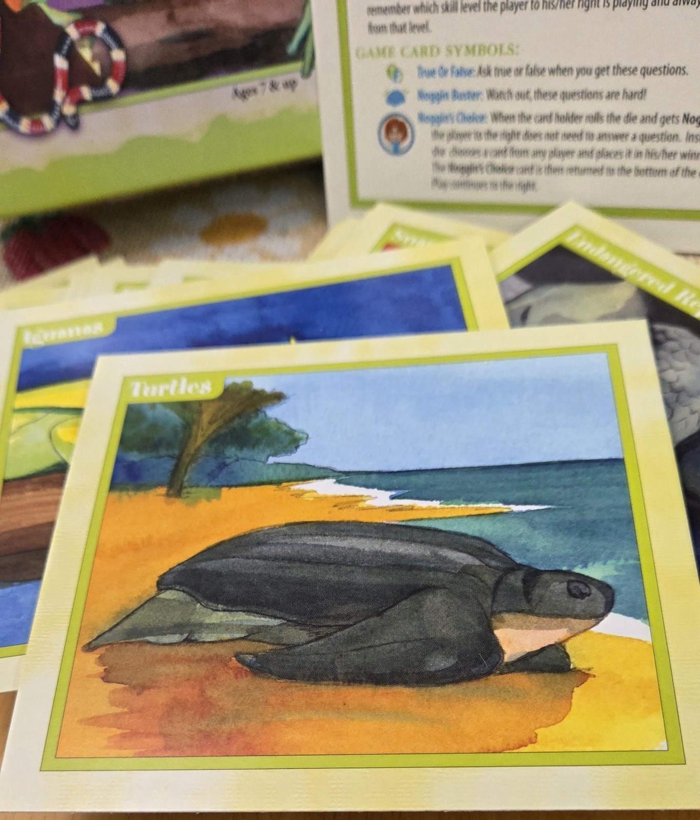 Professor Noggins Reptiles and Amphibians Card Game #13