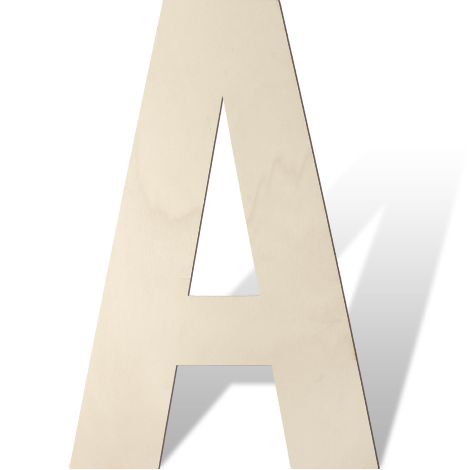 Large Wooden Letters 17 Inch Big Wooden Alphabet Letters for Wall Decor Unfin…