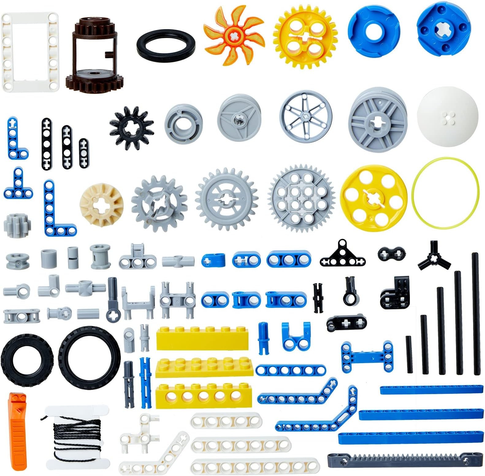 330Pcs Building Kit, 12 in 1 STEM Toys with Electric Power Motor for Kids, DI…