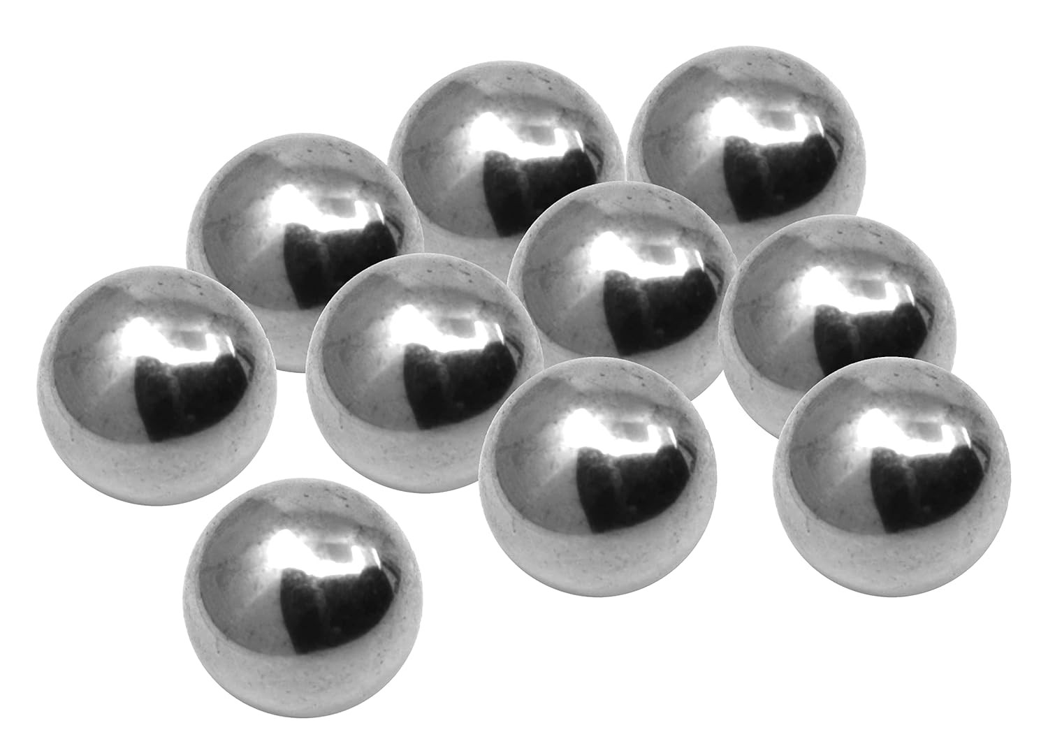 10PK 19Mm Steel Ball Bearings for Physics Mechanics Experiments